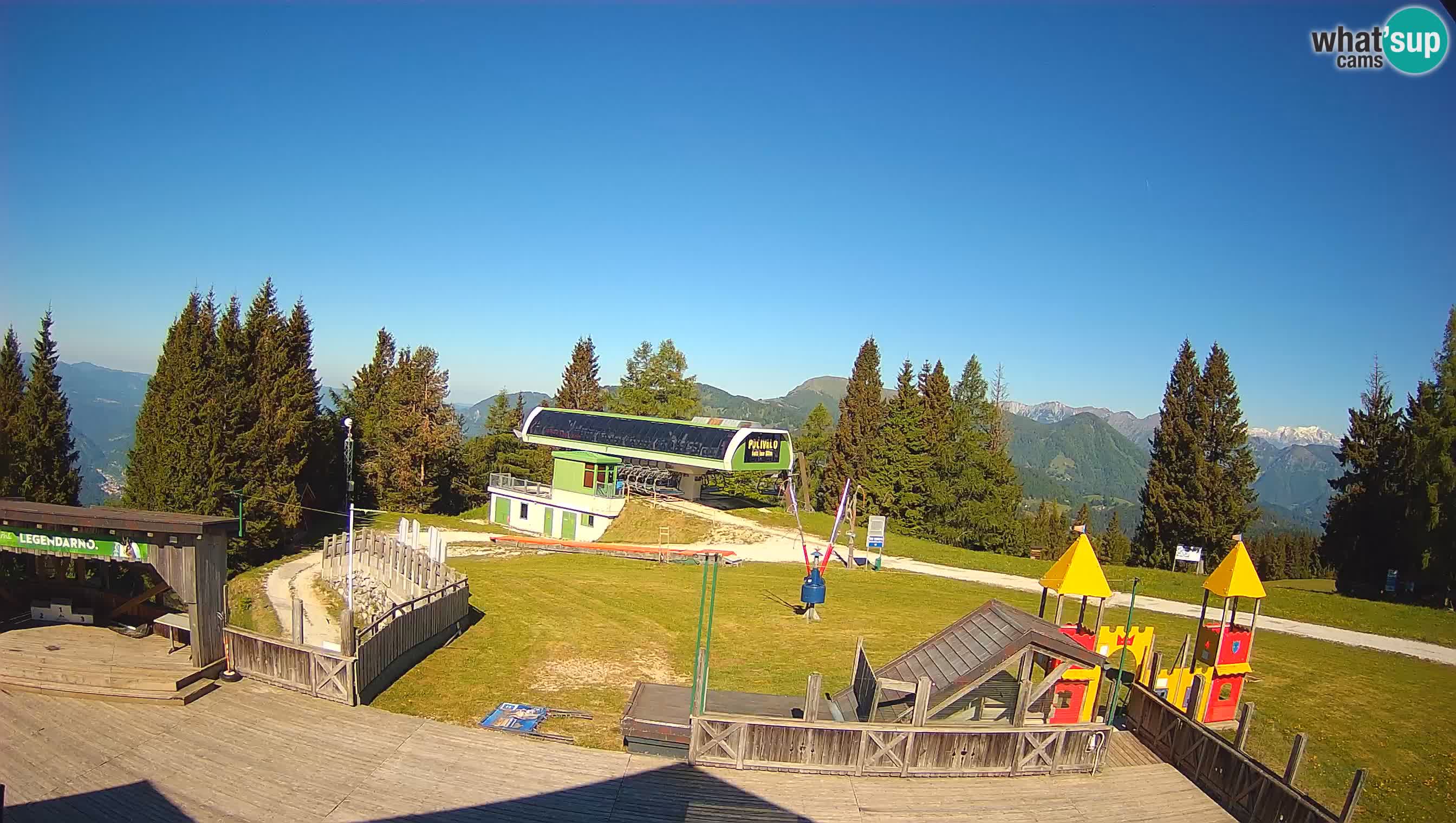 Web kamera Počivalo – Alpska Perla | Pogled uživo sa skijališta Cerkno