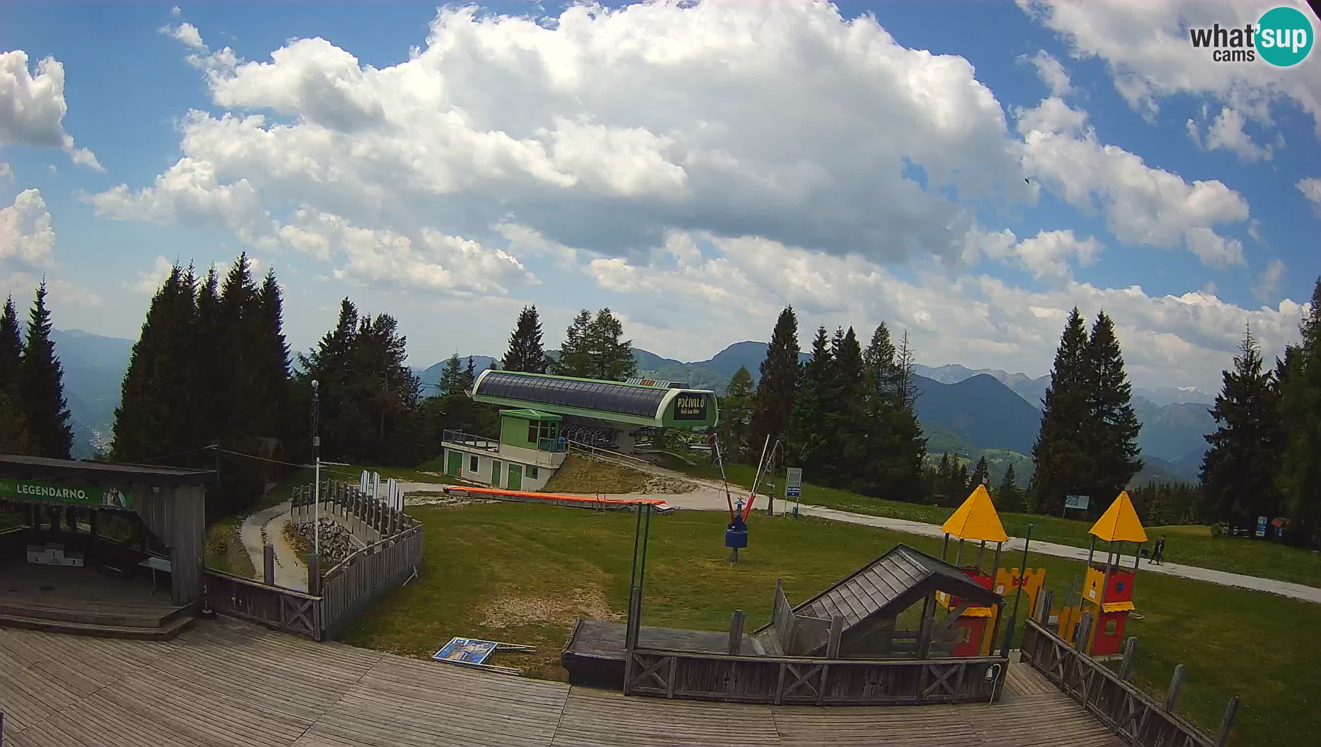 Cámara web Počivalo – Alpska Perla | Vista en vivo desde la estación de esquí Cerkno