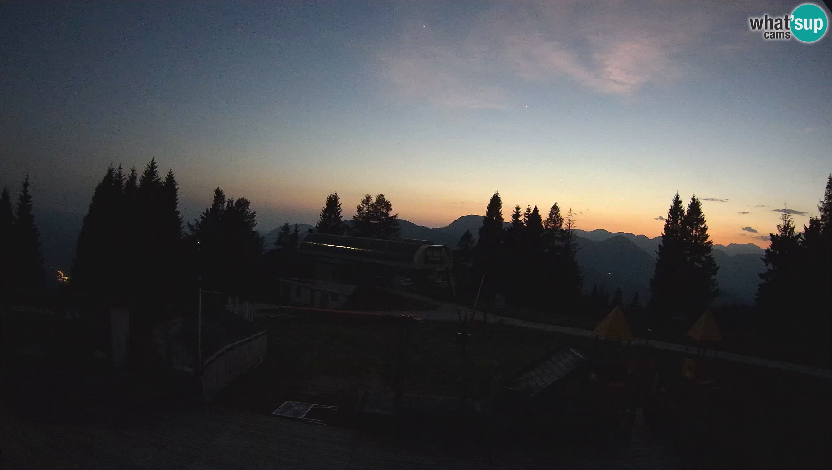 Web kamera Počivalo – Alpska Perla | Pogled uživo sa skijališta Cerkno