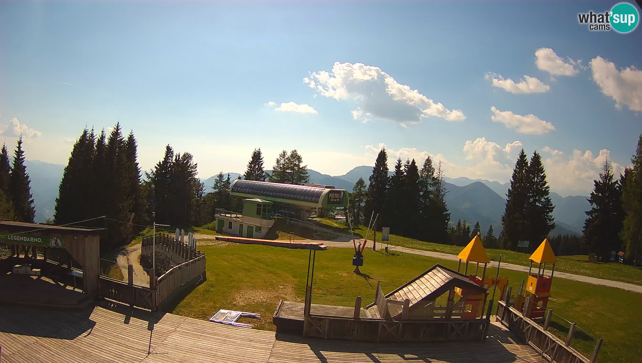 Webcam de la station de ski des Alpes slovènes à Cerkno Počivalo