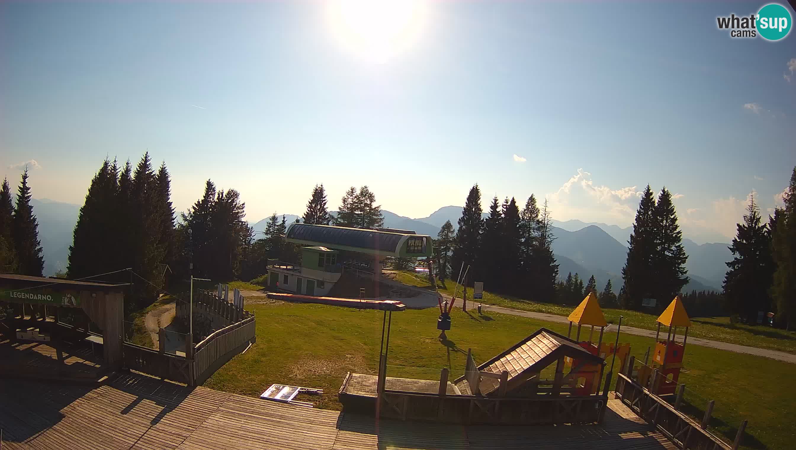 Webcam Počivalo – Alpska Perla | Vista live dalla stazione sciistica di Cerkno