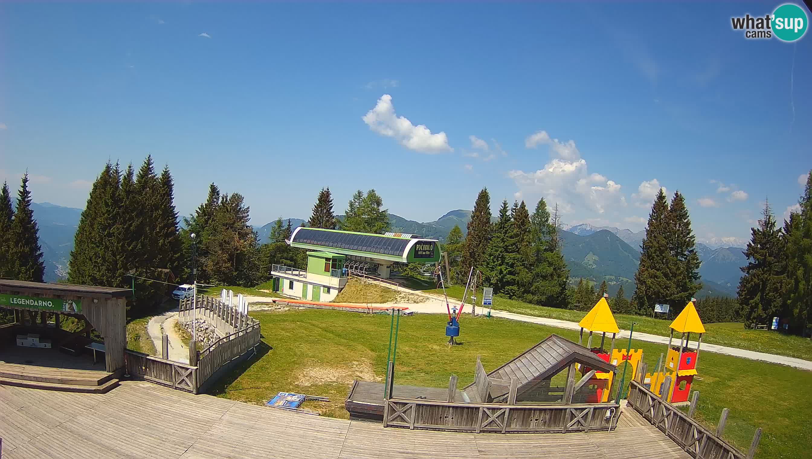 Webcam Počivalo – Alpska Perla | Live View from Cerkno Ski Resort