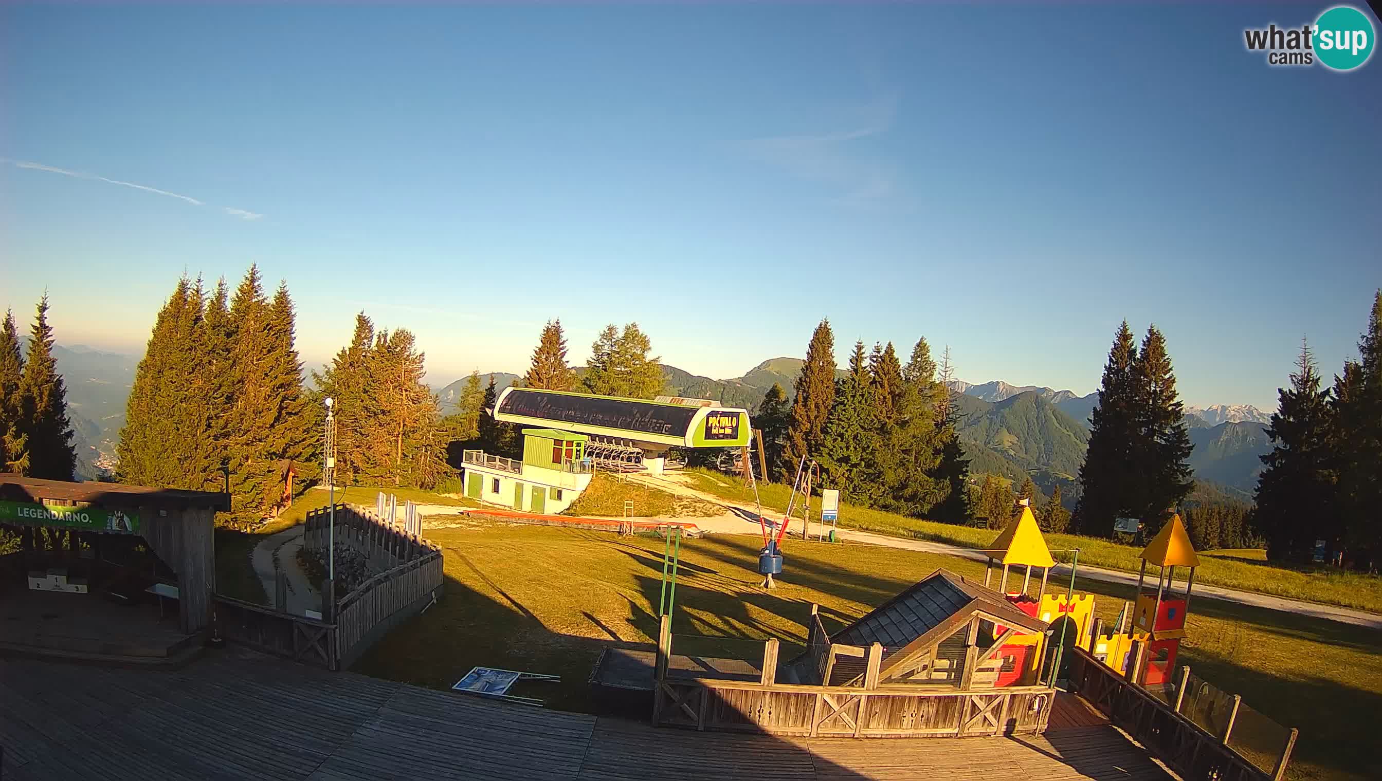 Webcam Počivalo – Alpska Perla | Vista live dalla stazione sciistica di Cerkno