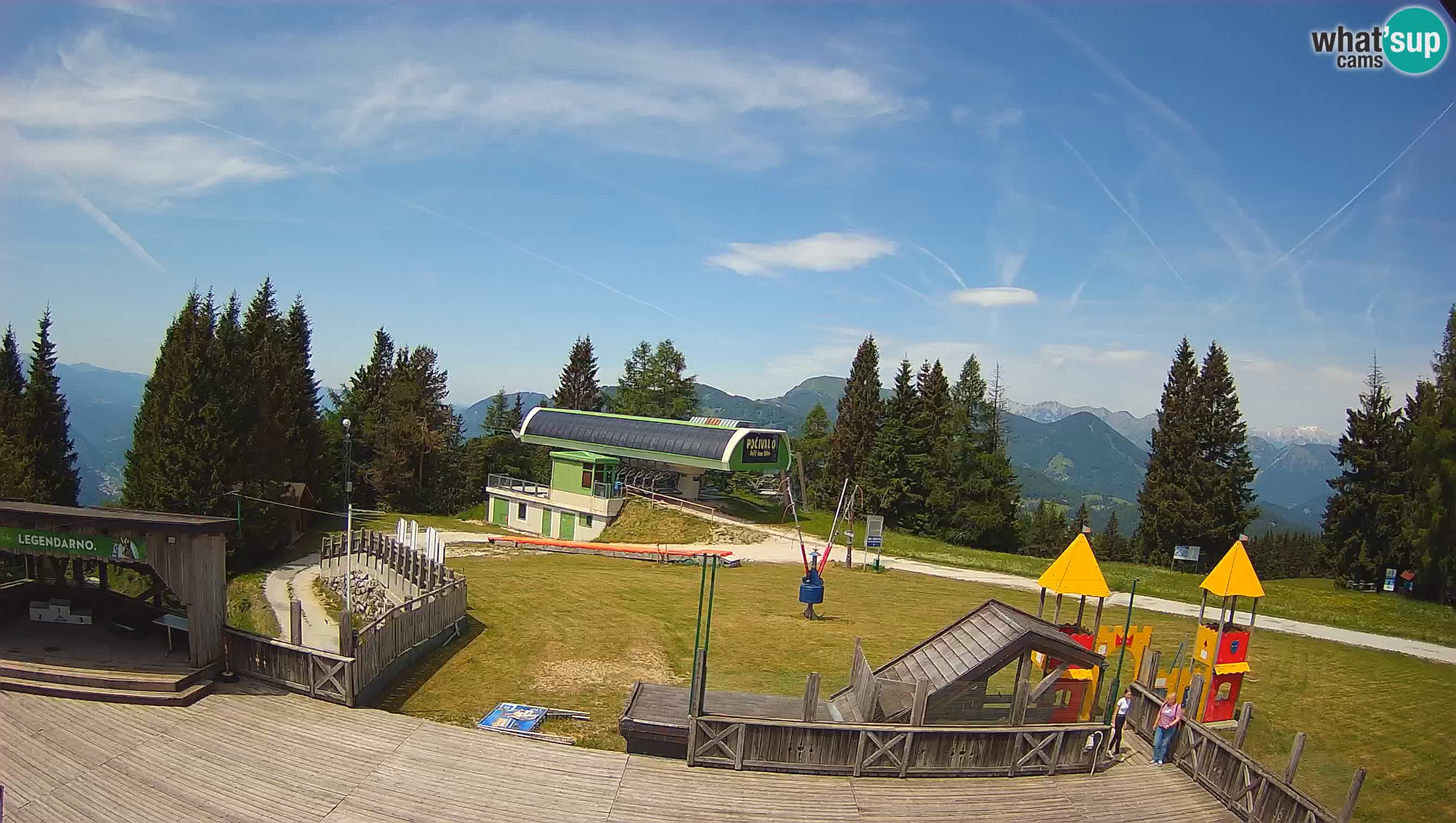 Cámara web Počivalo – Alpska Perla | Vista en vivo desde la estación de esquí Cerkno
