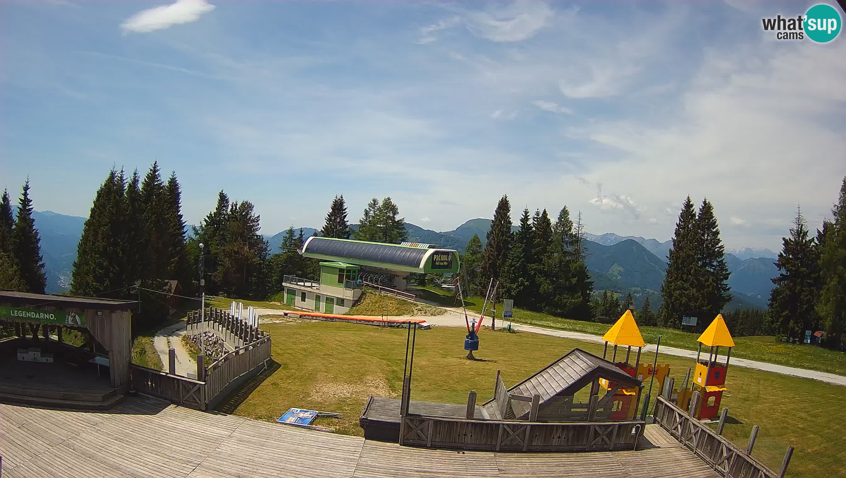 Cámara web Počivalo – Alpska Perla | Vista en vivo desde la estación de esquí Cerkno
