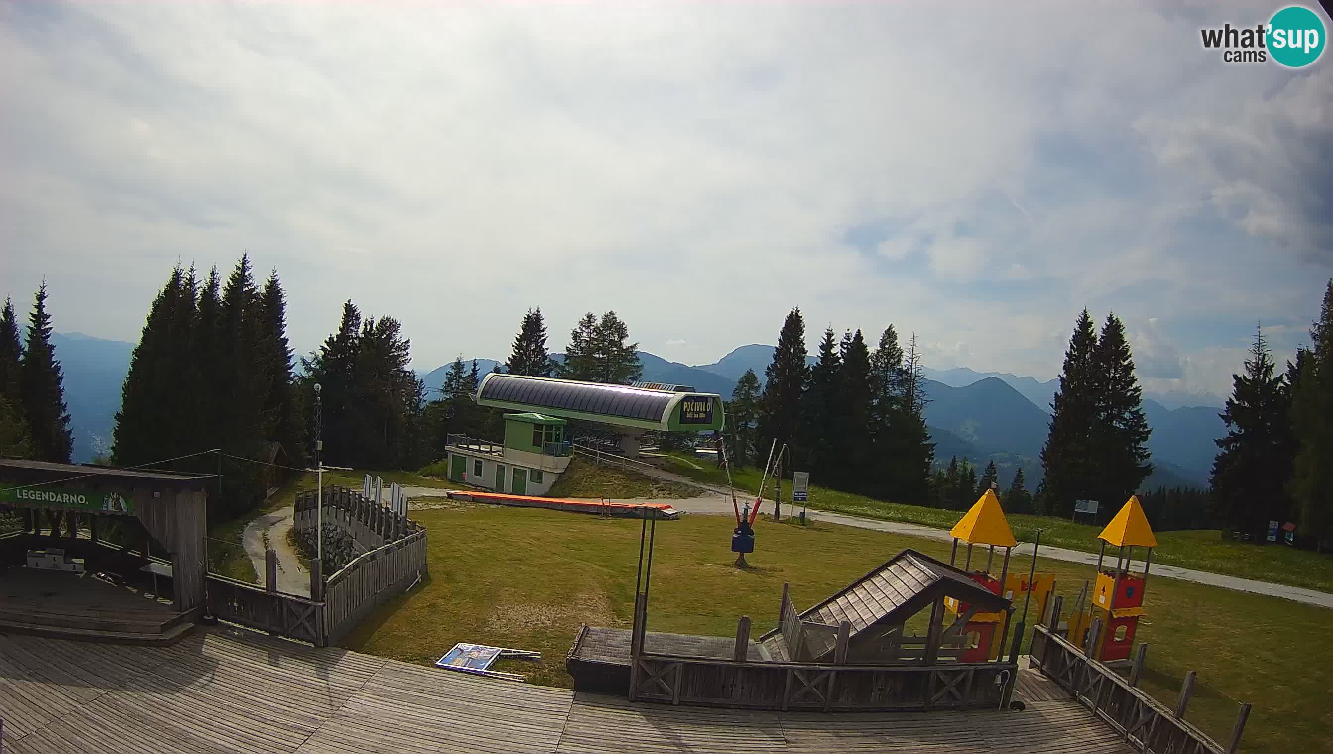 Web kamera Počivalo – Alpska Perla | Pogled uživo sa skijališta Cerkno