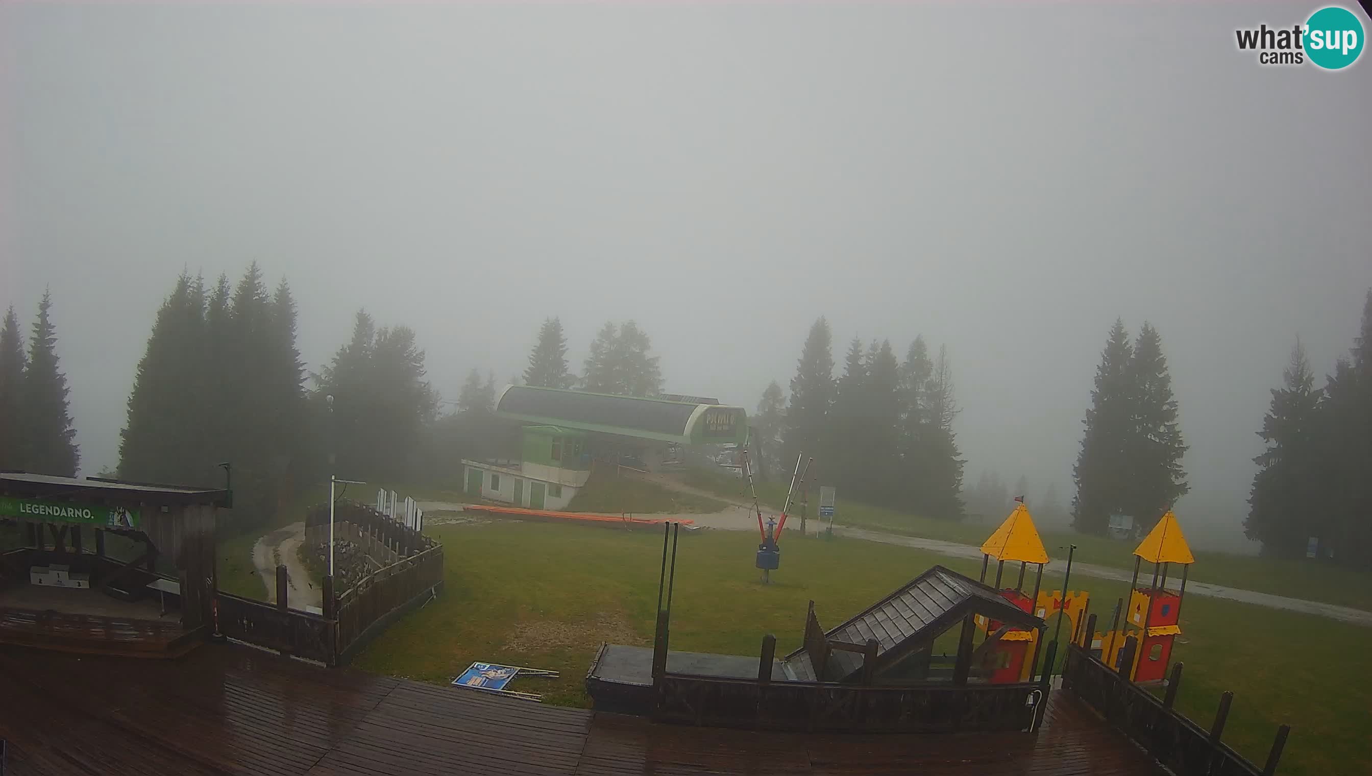 Webcam Počivalo – Alpska Perla | Vista live dalla stazione sciistica di Cerkno