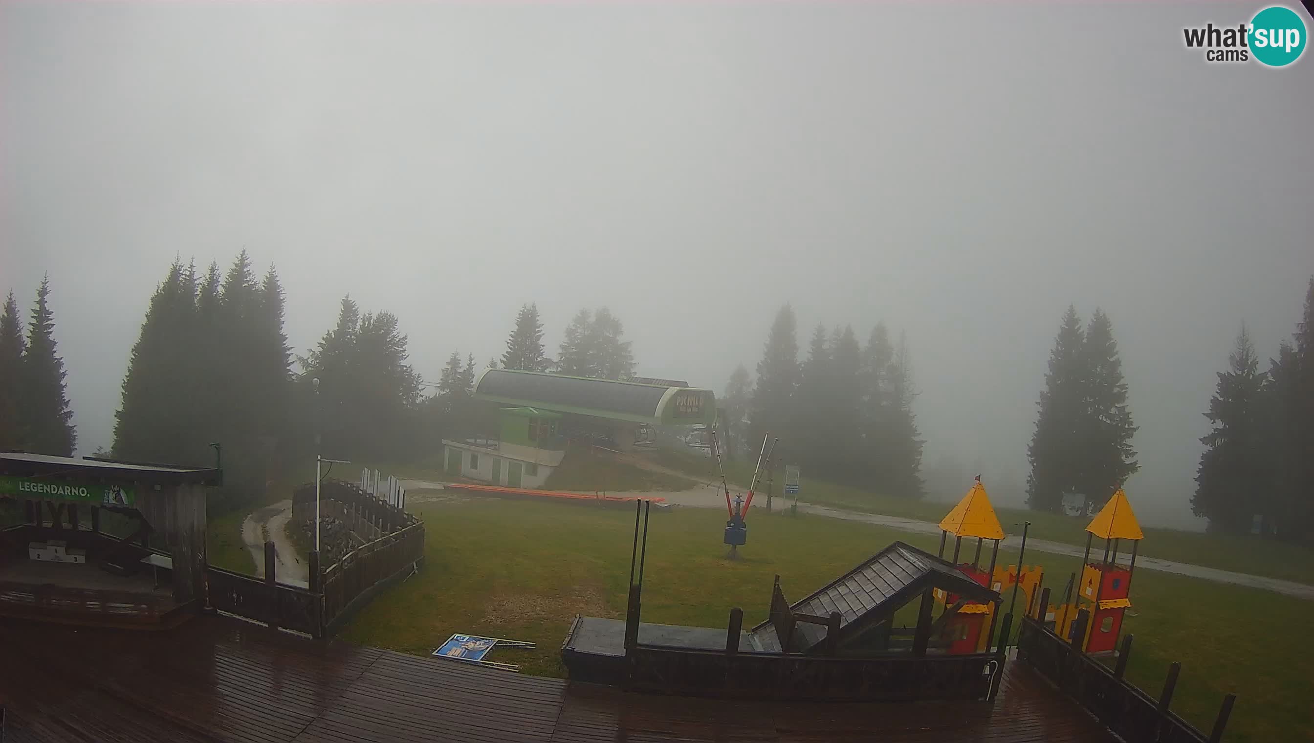 Webcam de la station de ski des Alpes slovènes à Cerkno Počivalo