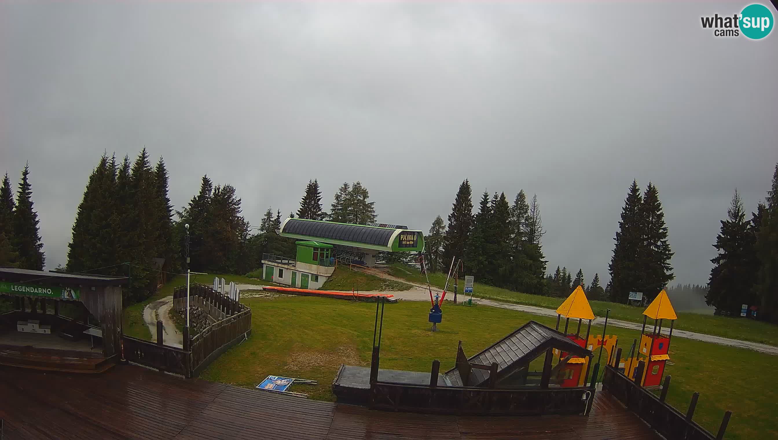 Webcam de la station de ski des Alpes slovènes à Cerkno Počivalo