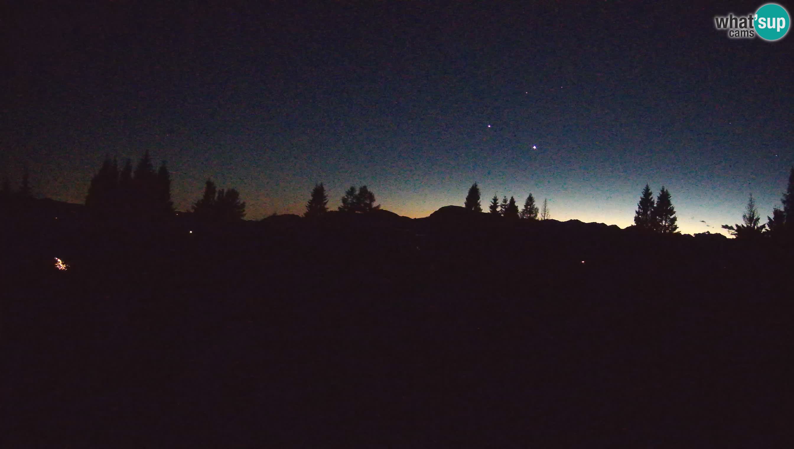 Webcam de la station de ski des Alpes slovènes à Cerkno Počivalo