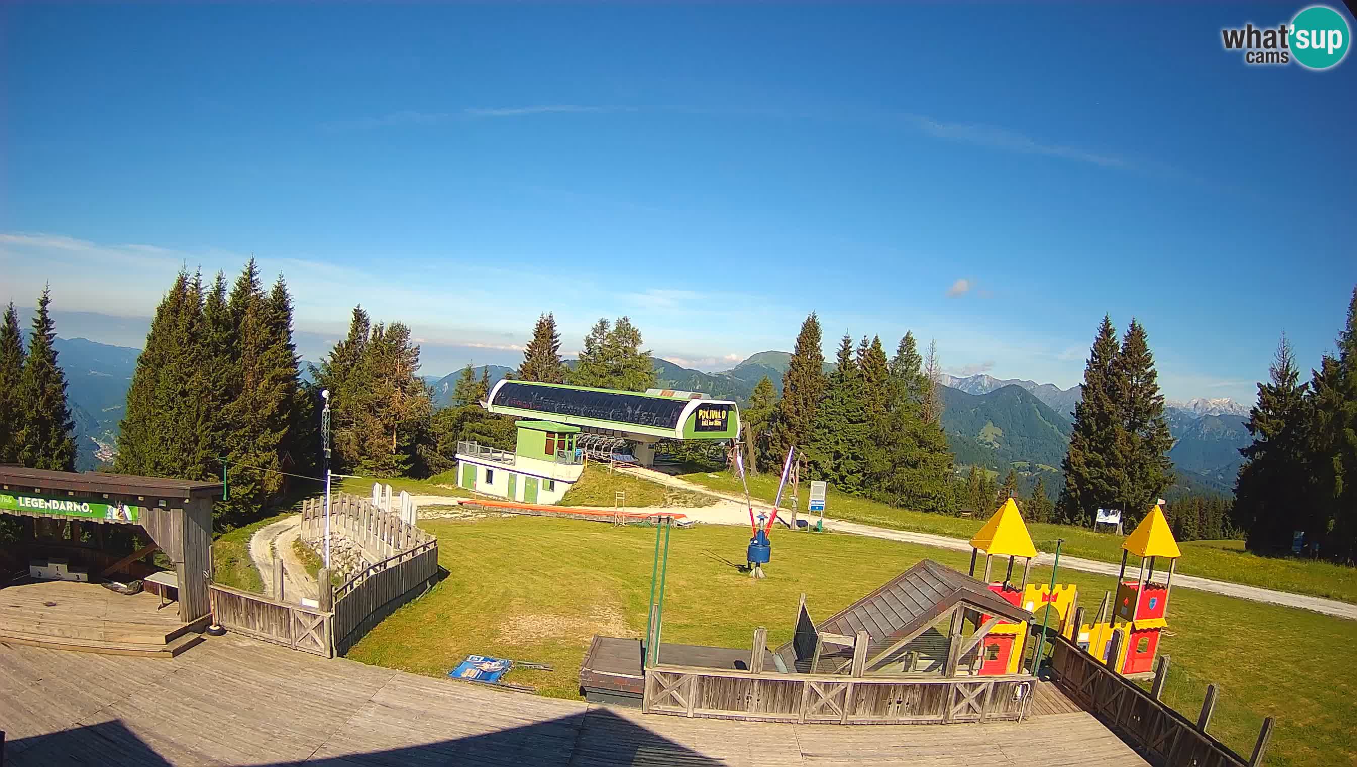Cámara web Počivalo – Alpska Perla | Vista en vivo desde la estación de esquí Cerkno