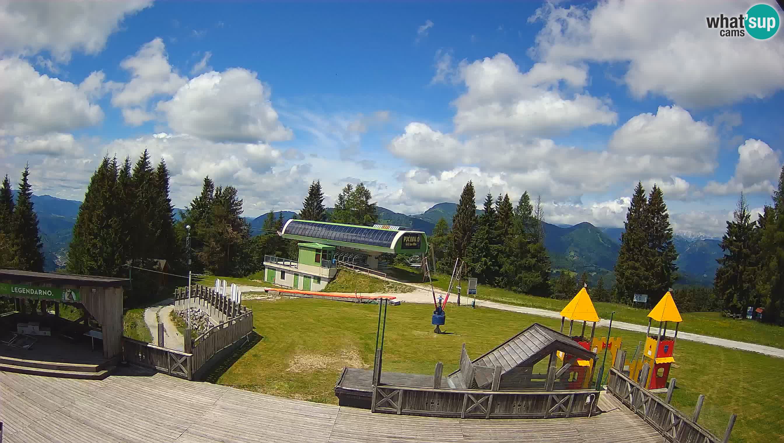 Cámara web Počivalo – Alpska Perla | Vista en vivo desde la estación de esquí Cerkno