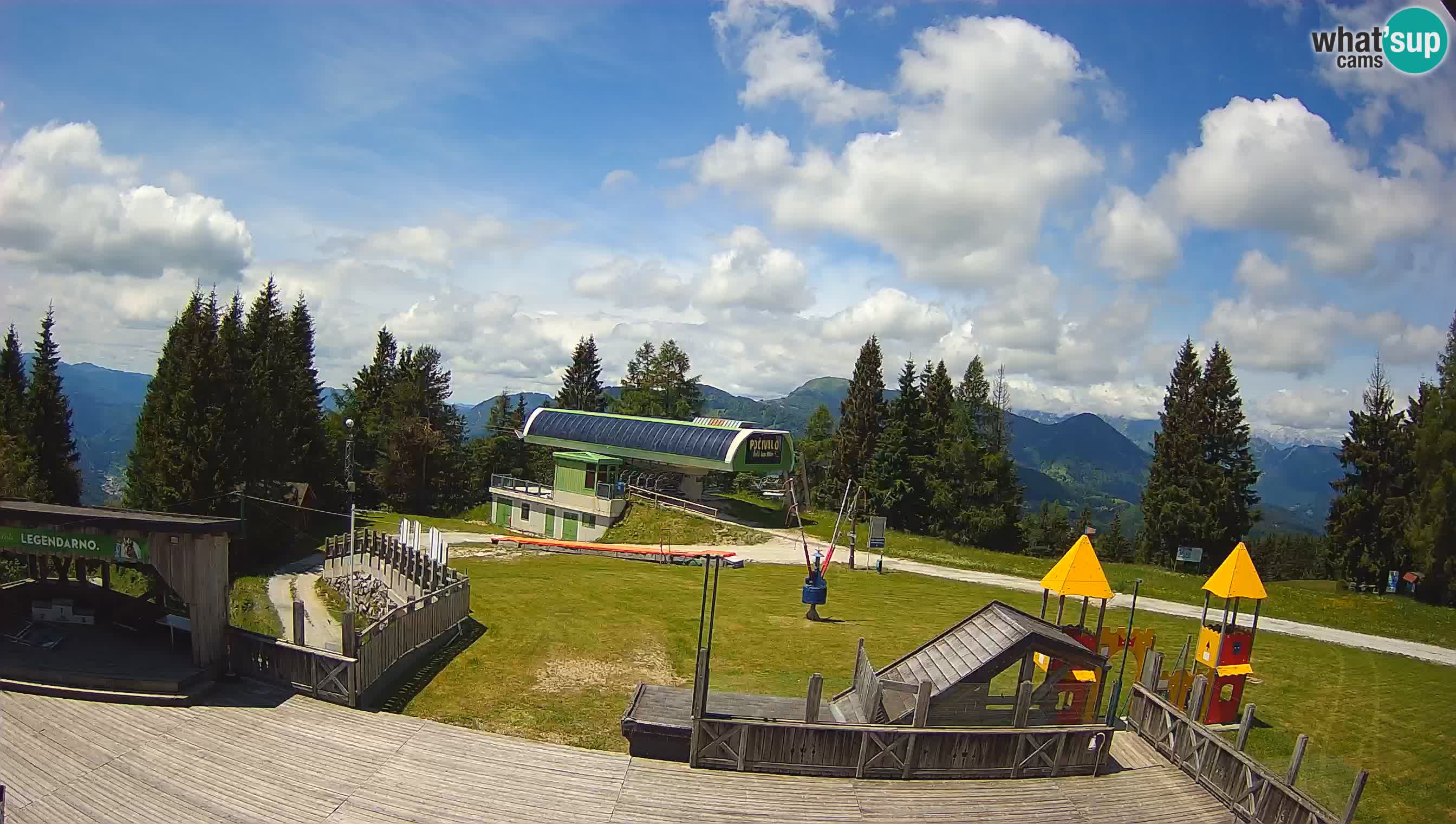 Web kamera Počivalo – Alpska Perla | Pogled uživo sa skijališta Cerkno