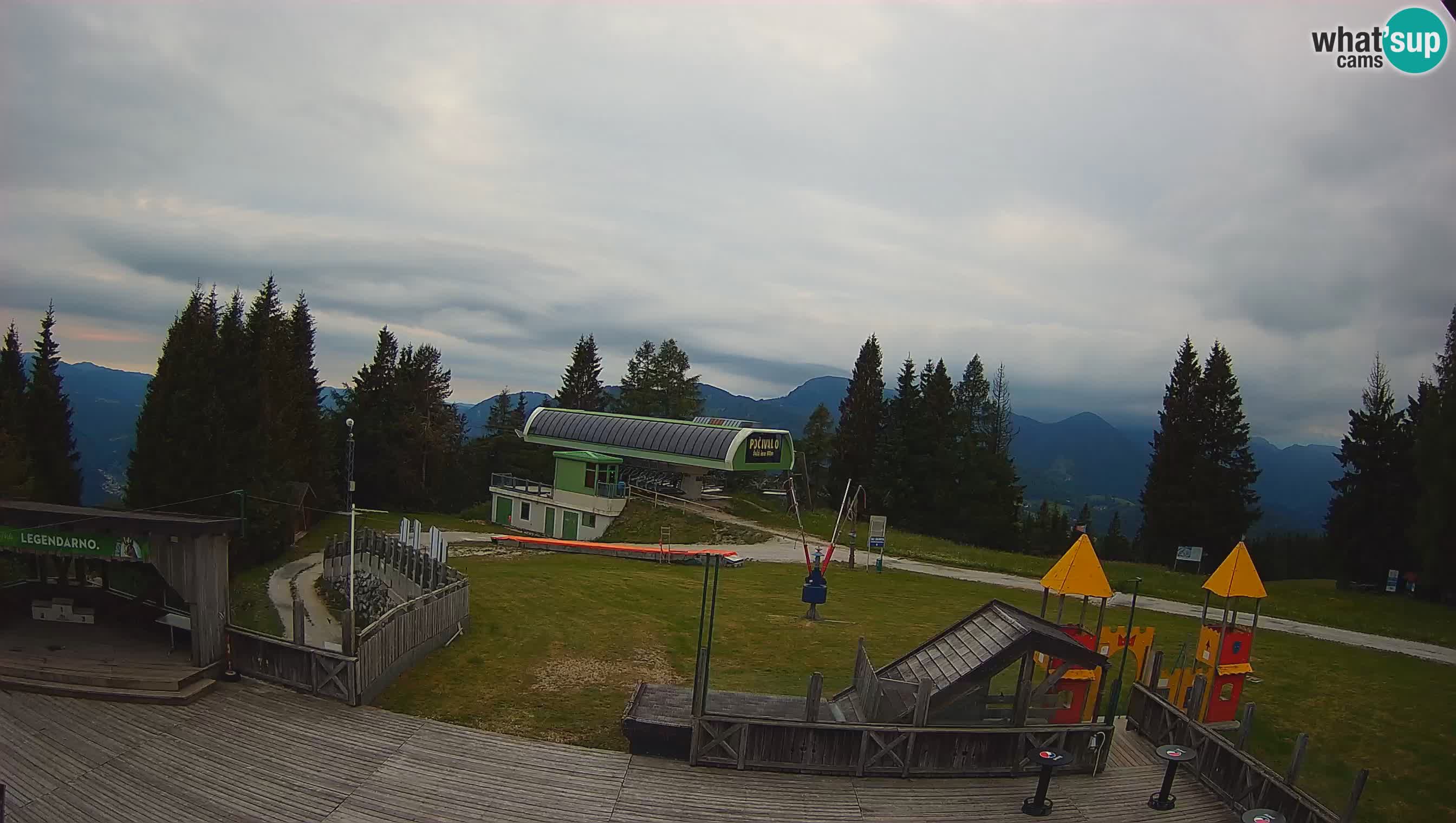 Web kamera Počivalo – Alpska Perla | Pogled uživo sa skijališta Cerkno