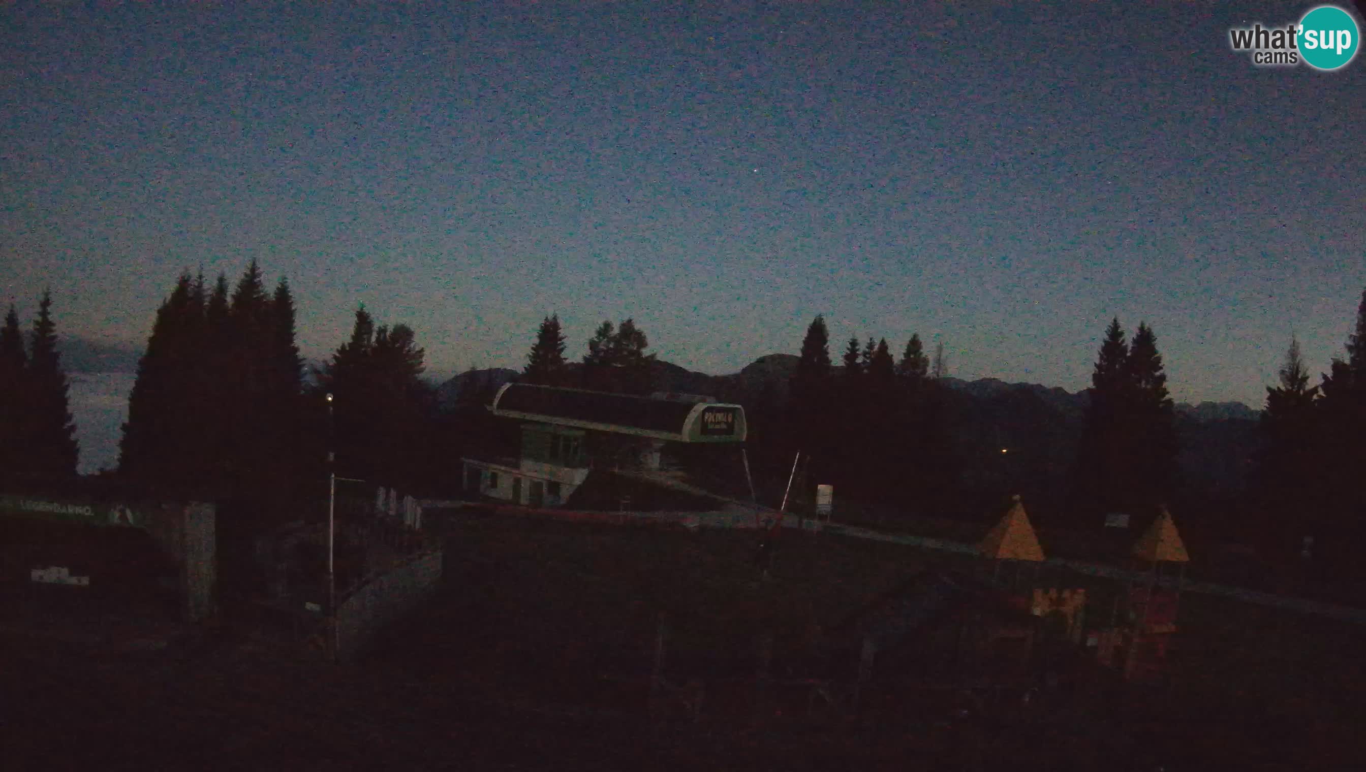 Spletna kamera Počivalo – Alpska Perla | Pogled v živo iz smučišča Cerkno