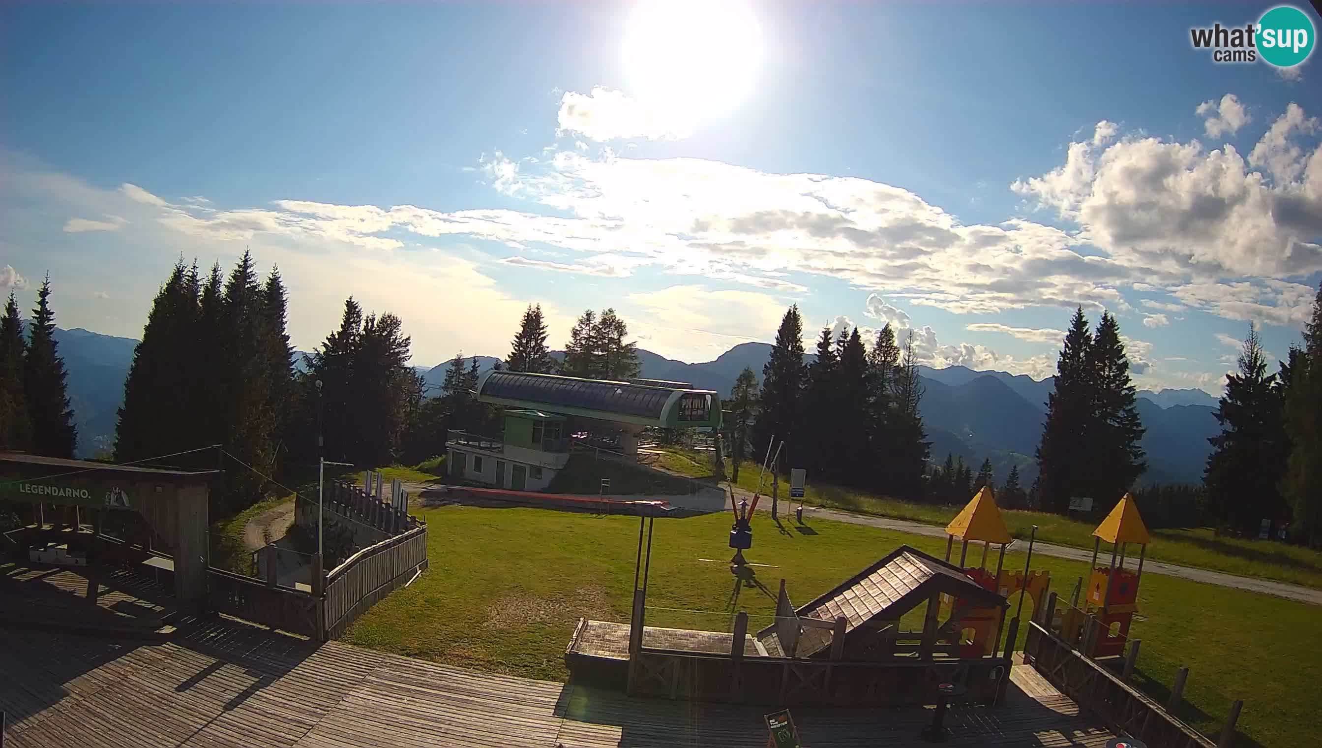 Webcam Počivalo – Alpska Perla | Vista live dalla stazione sciistica di Cerkno