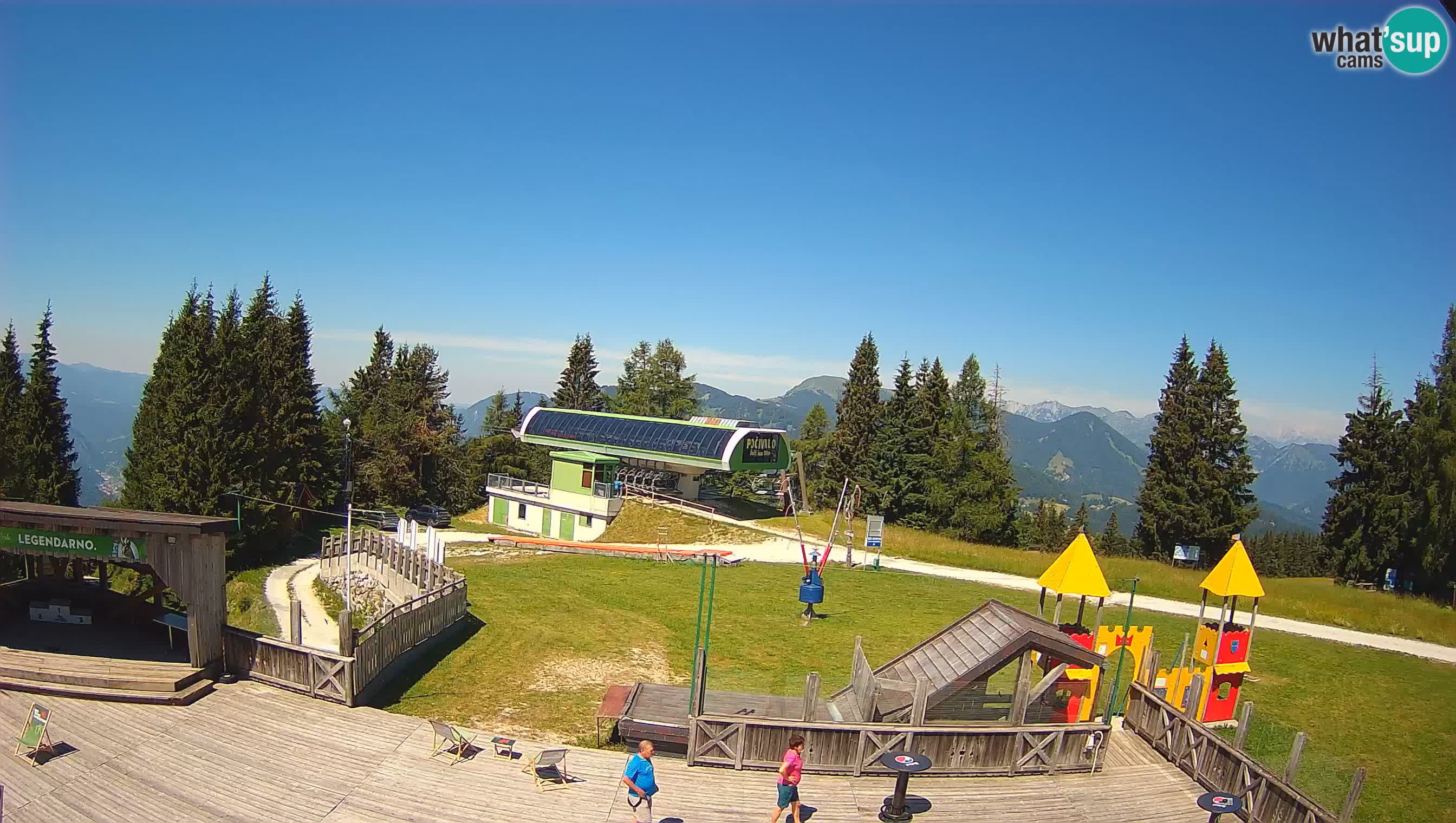 Web kamera Počivalo – Alpska Perla | Pogled uživo sa skijališta Cerkno
