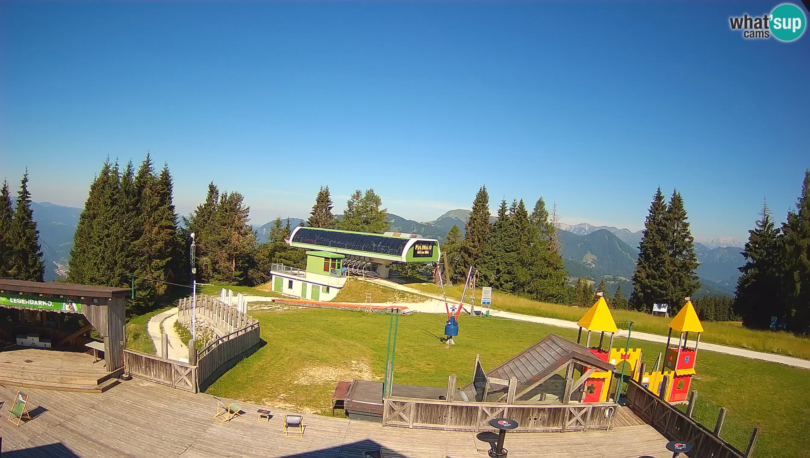 Web kamera Počivalo – Alpska Perla | Pogled uživo sa skijališta Cerkno