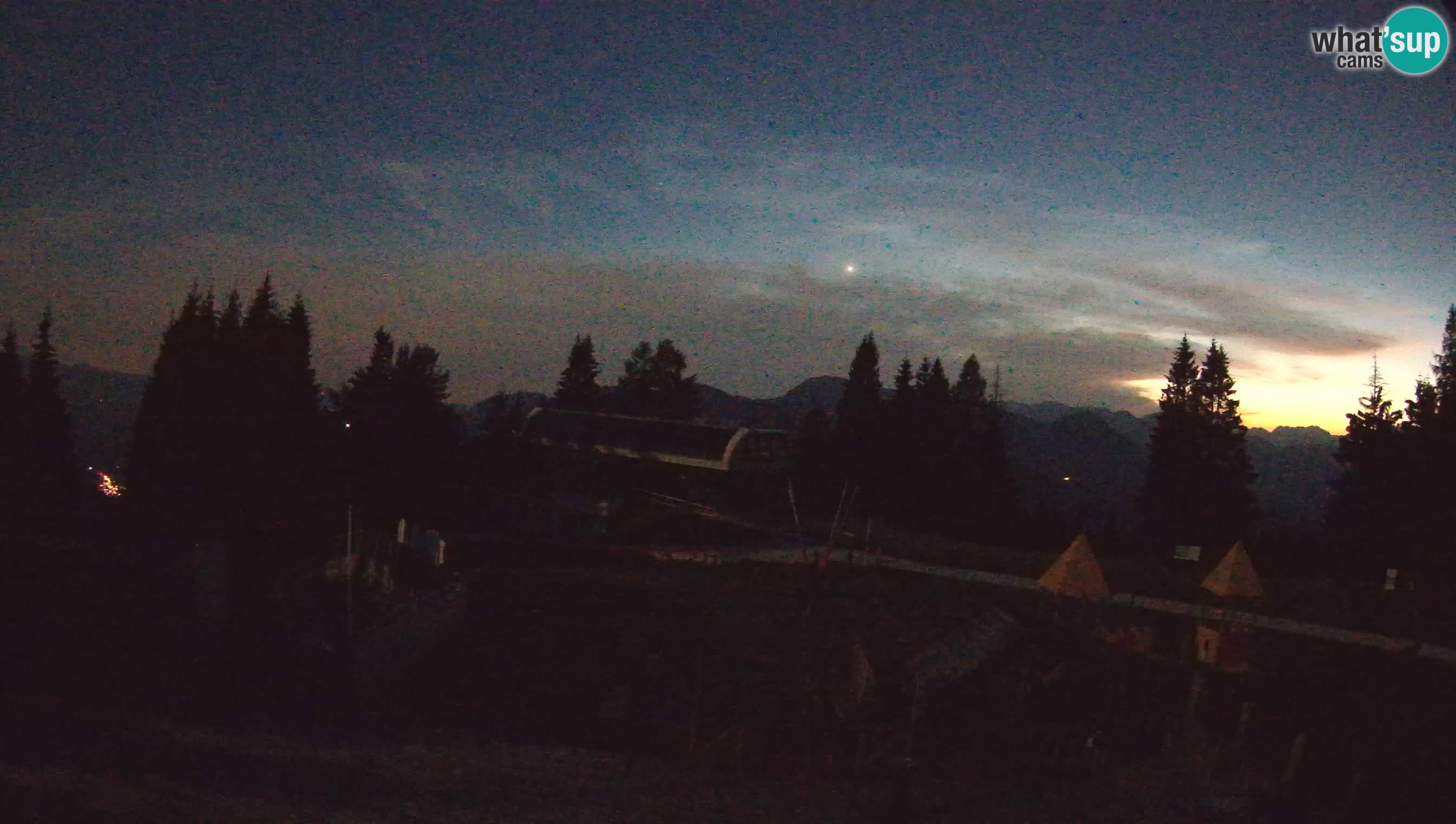 Web kamera Počivalo – Alpska Perla | Pogled uživo sa skijališta Cerkno