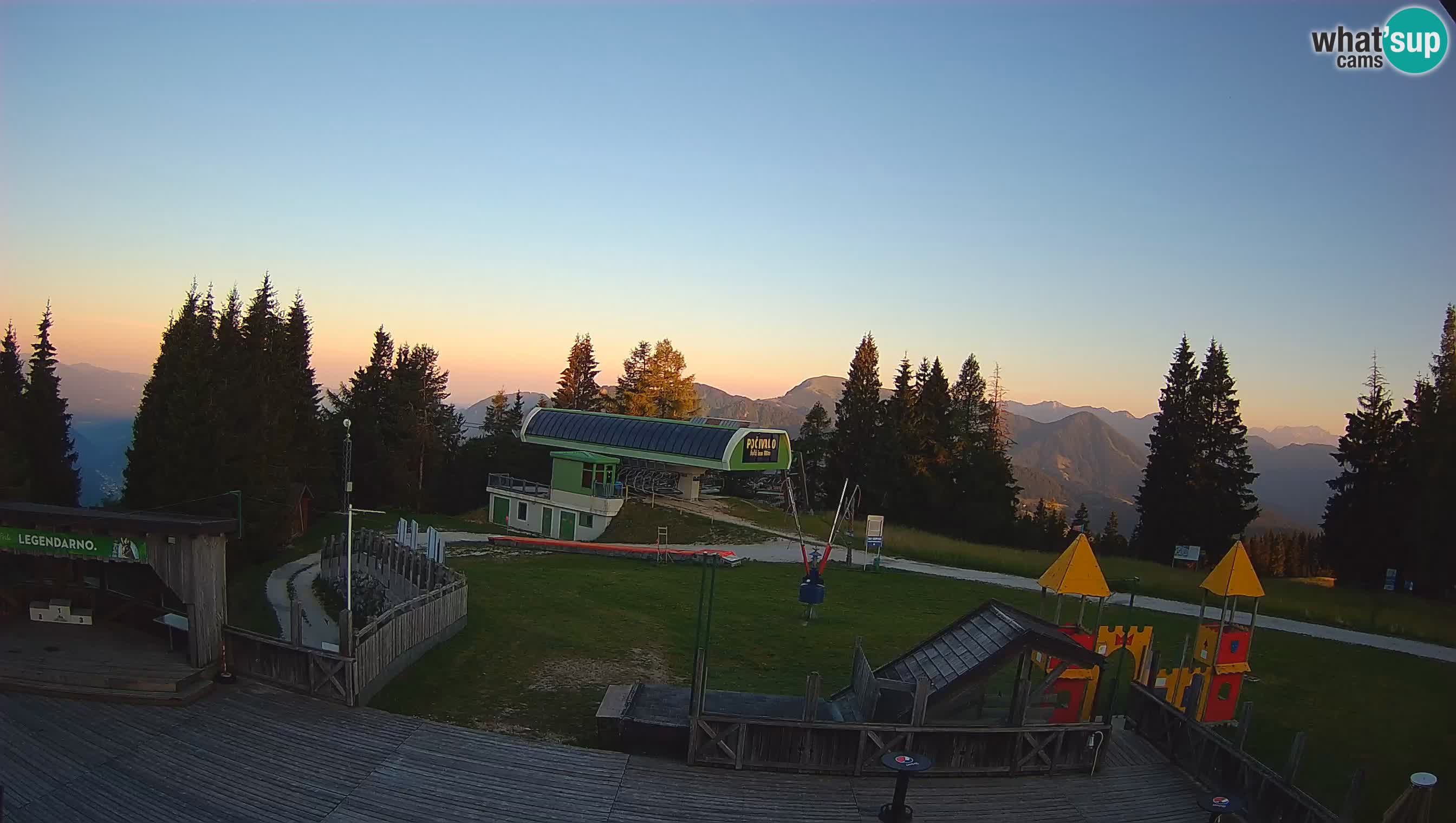 Webcam Počivalo – Alpska Perla | Vista live dalla stazione sciistica di Cerkno
