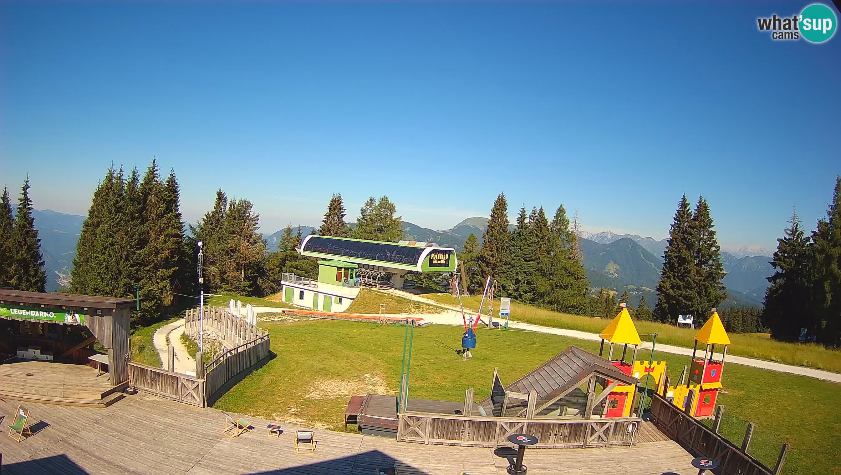 Cámara web Počivalo – Alpska Perla | Vista en vivo desde la estación de esquí Cerkno