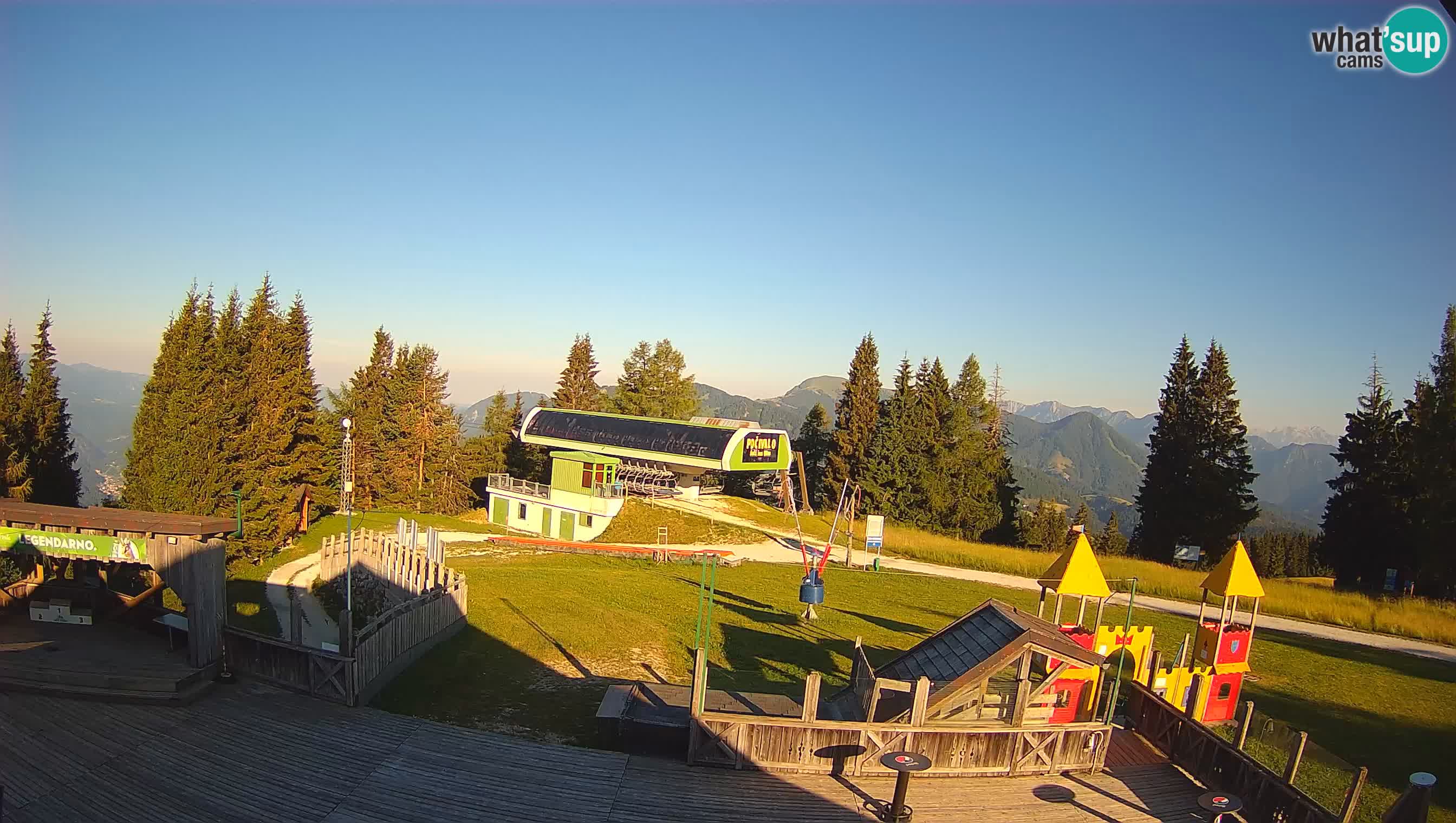 Web kamera Počivalo – Alpska Perla | Pogled uživo sa skijališta Cerkno