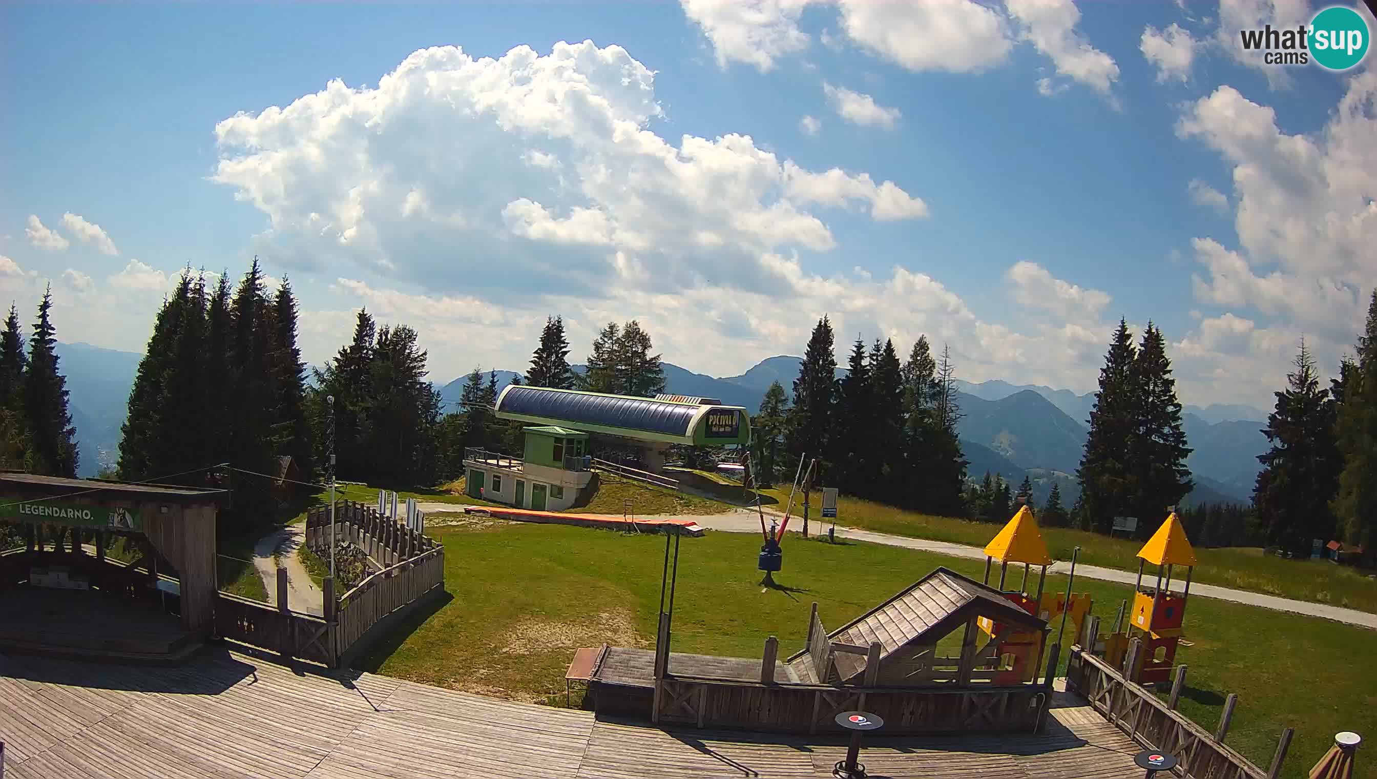 Web kamera Počivalo – Alpska Perla | Pogled uživo sa skijališta Cerkno