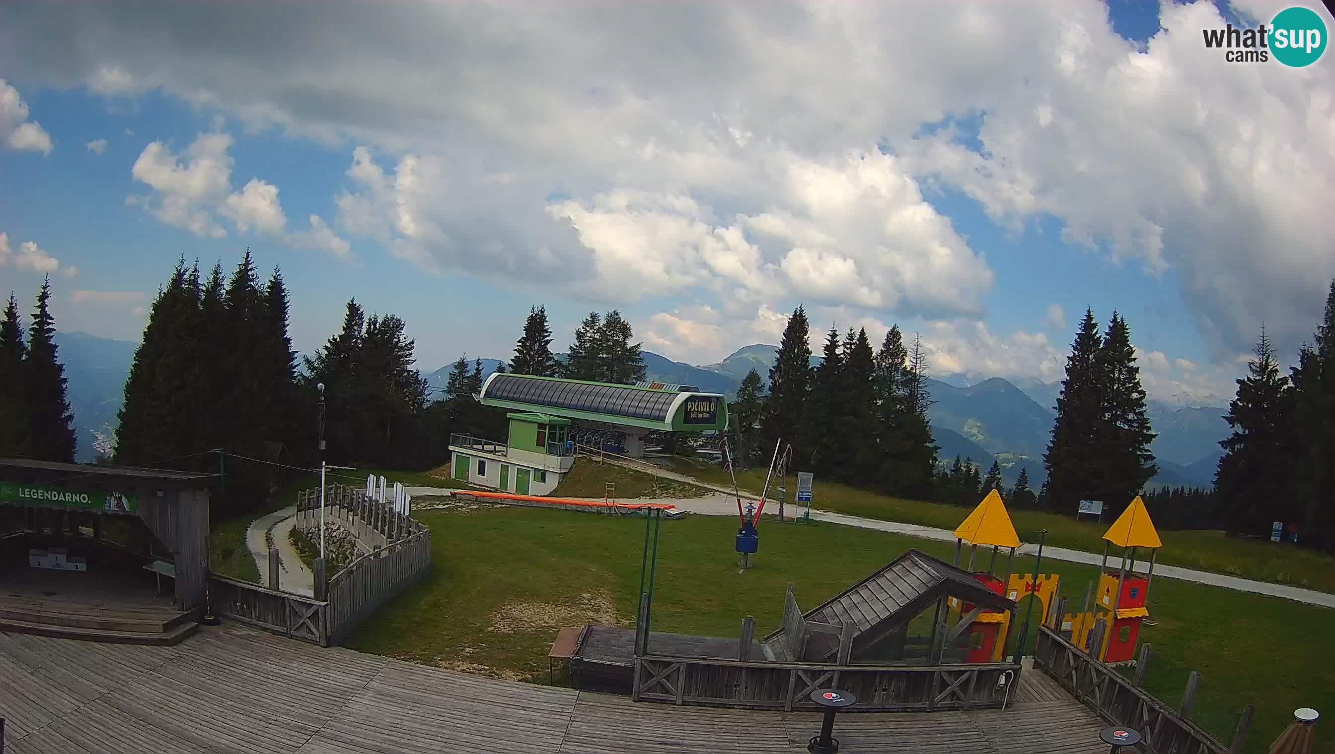 Web kamera Počivalo – Alpska Perla | Pogled uživo sa skijališta Cerkno