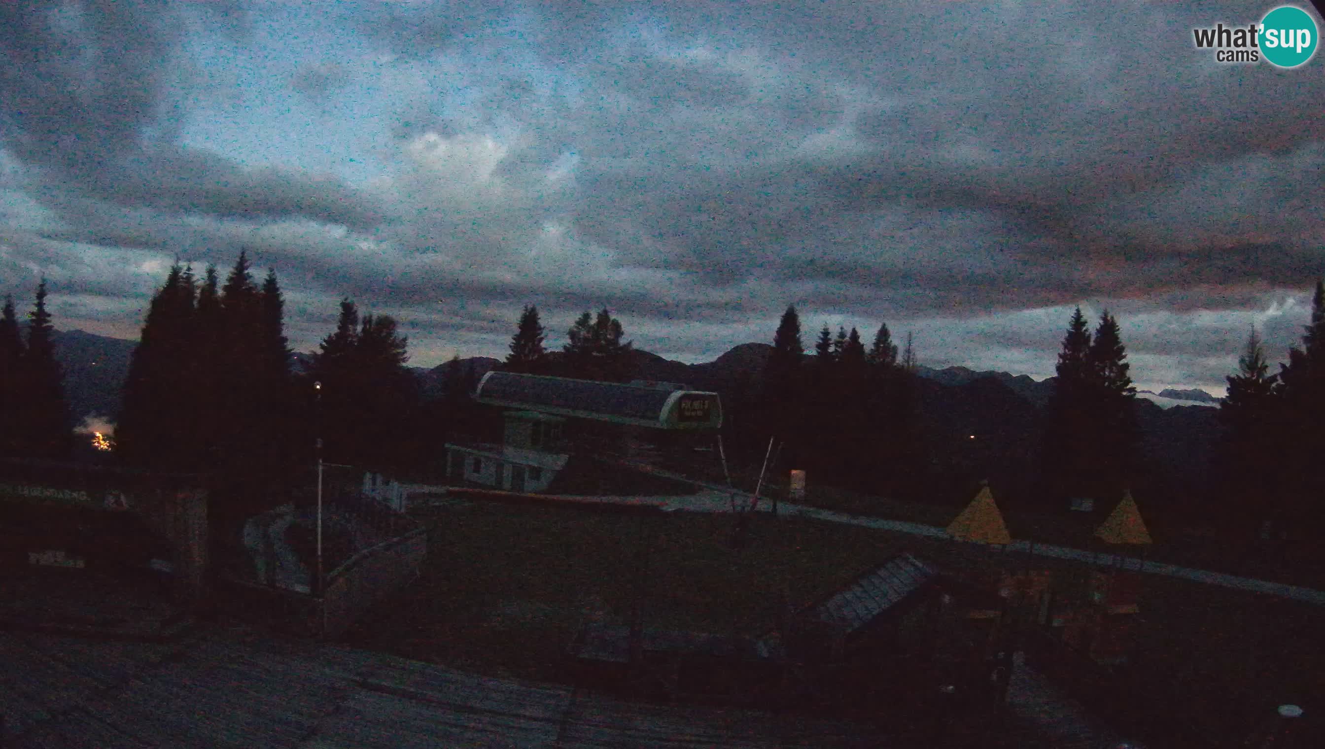 Webcam de la station de ski des Alpes slovènes à Cerkno Počivalo