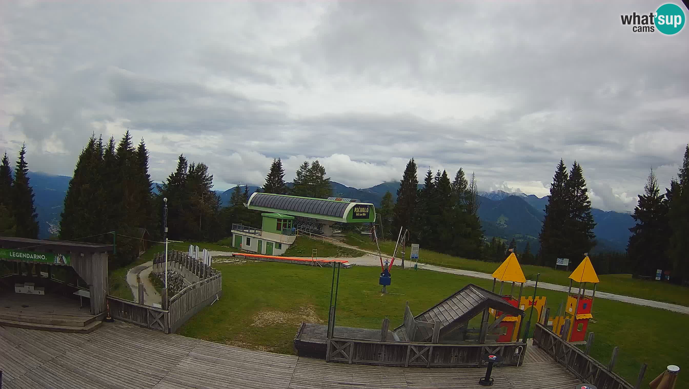 Webcam de la station de ski des Alpes slovènes à Cerkno Počivalo