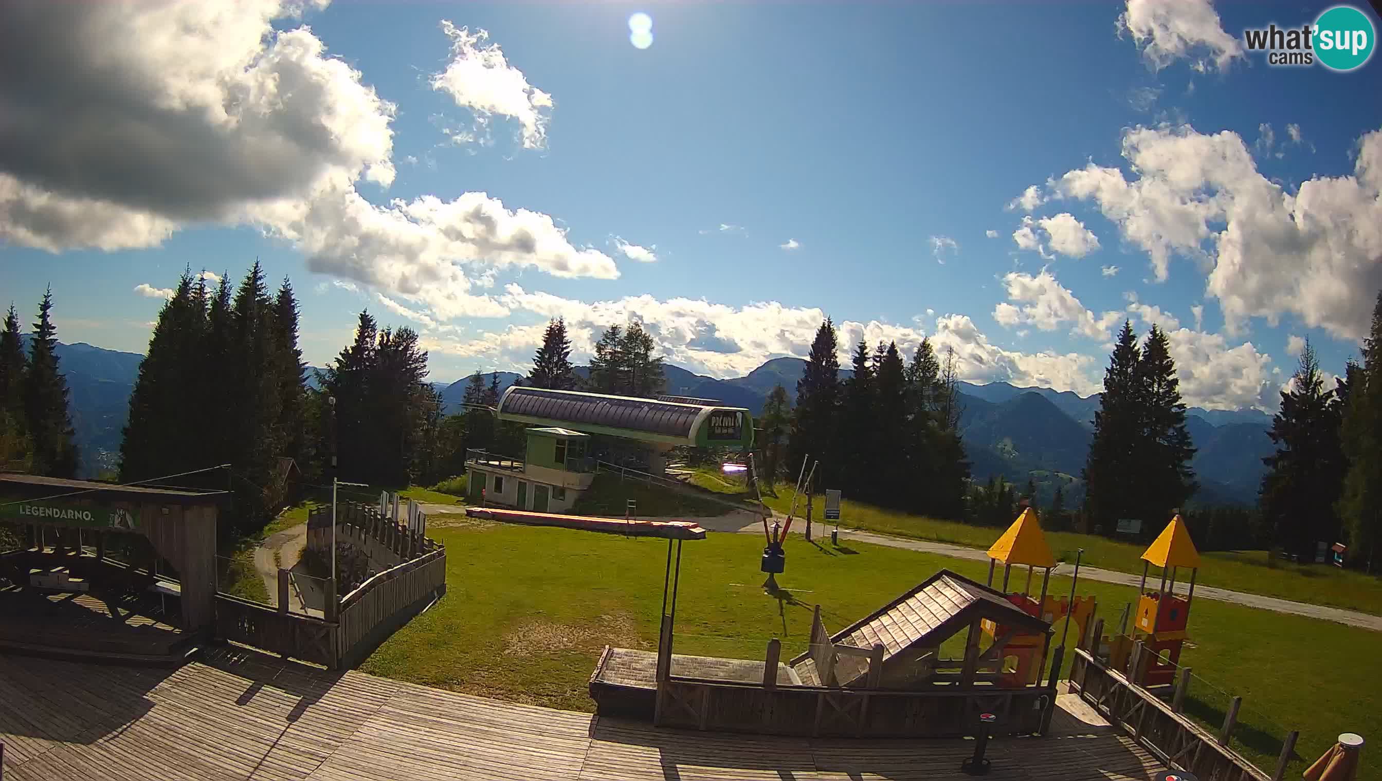 Webcam Počivalo – Alpska Perla | Vista live dalla stazione sciistica di Cerkno