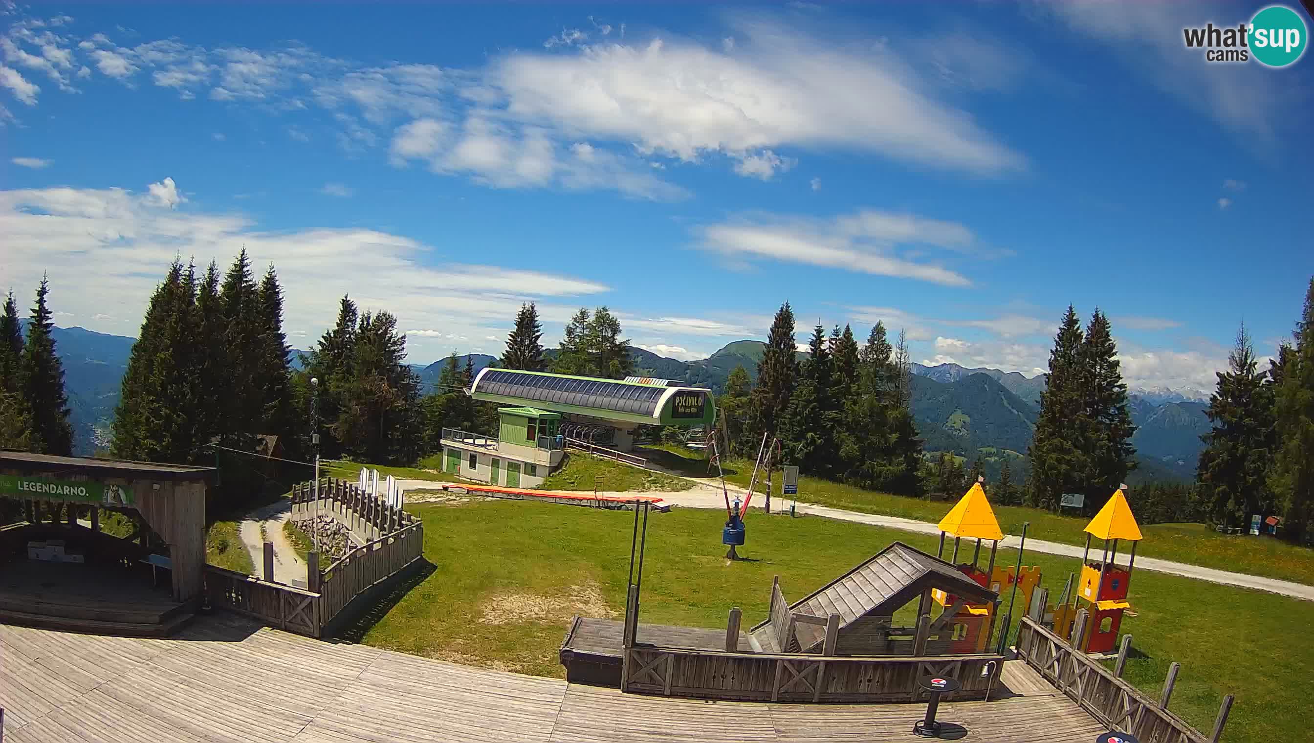 Cámara web Počivalo – Alpska Perla | Vista en vivo desde la estación de esquí Cerkno