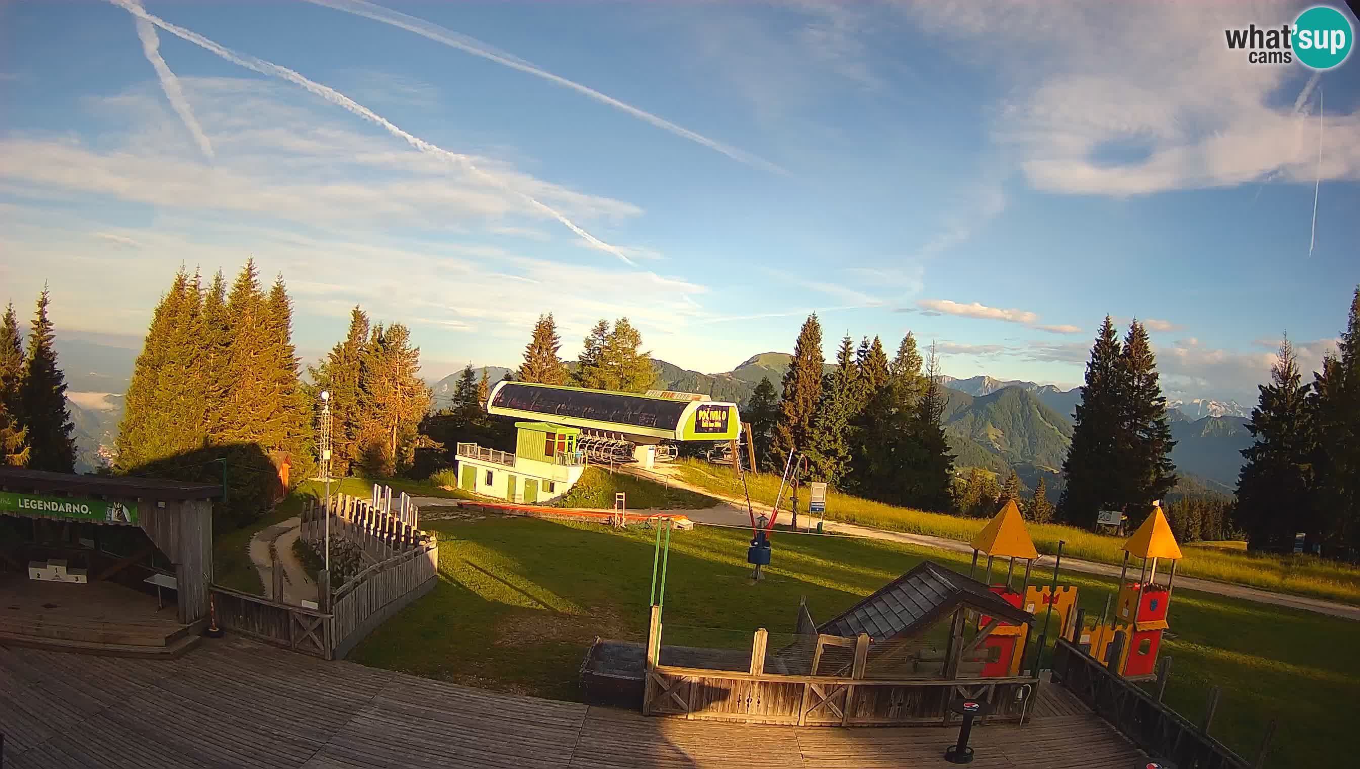 Webcam Počivalo – Alpska Perla | Liveblick vom Skigebiet Cerkno