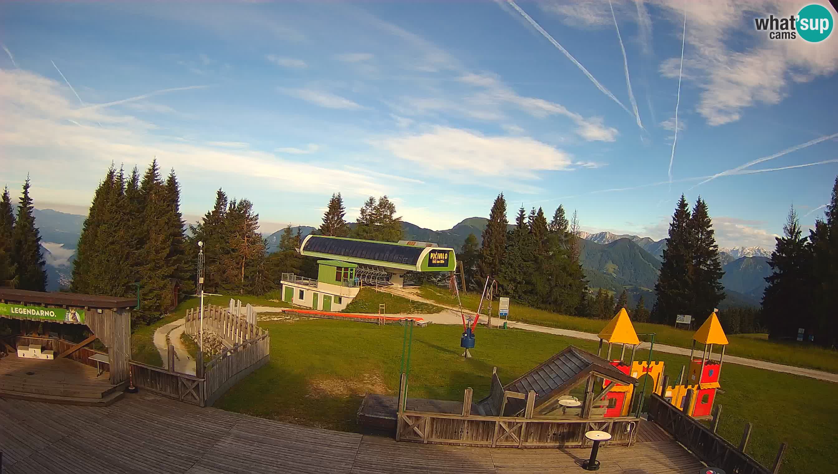 Webcam Počivalo – Alpska Perla | Vista live dalla stazione sciistica di Cerkno
