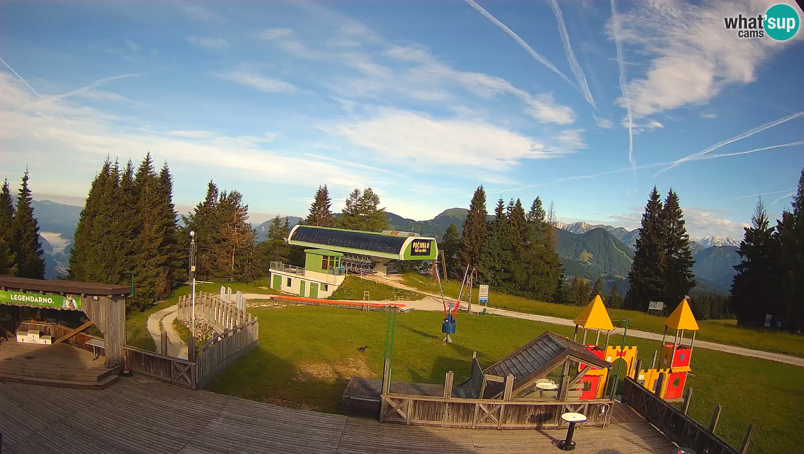 Webcam Počivalo – Alpska Perla | Vista live dalla stazione sciistica di Cerkno