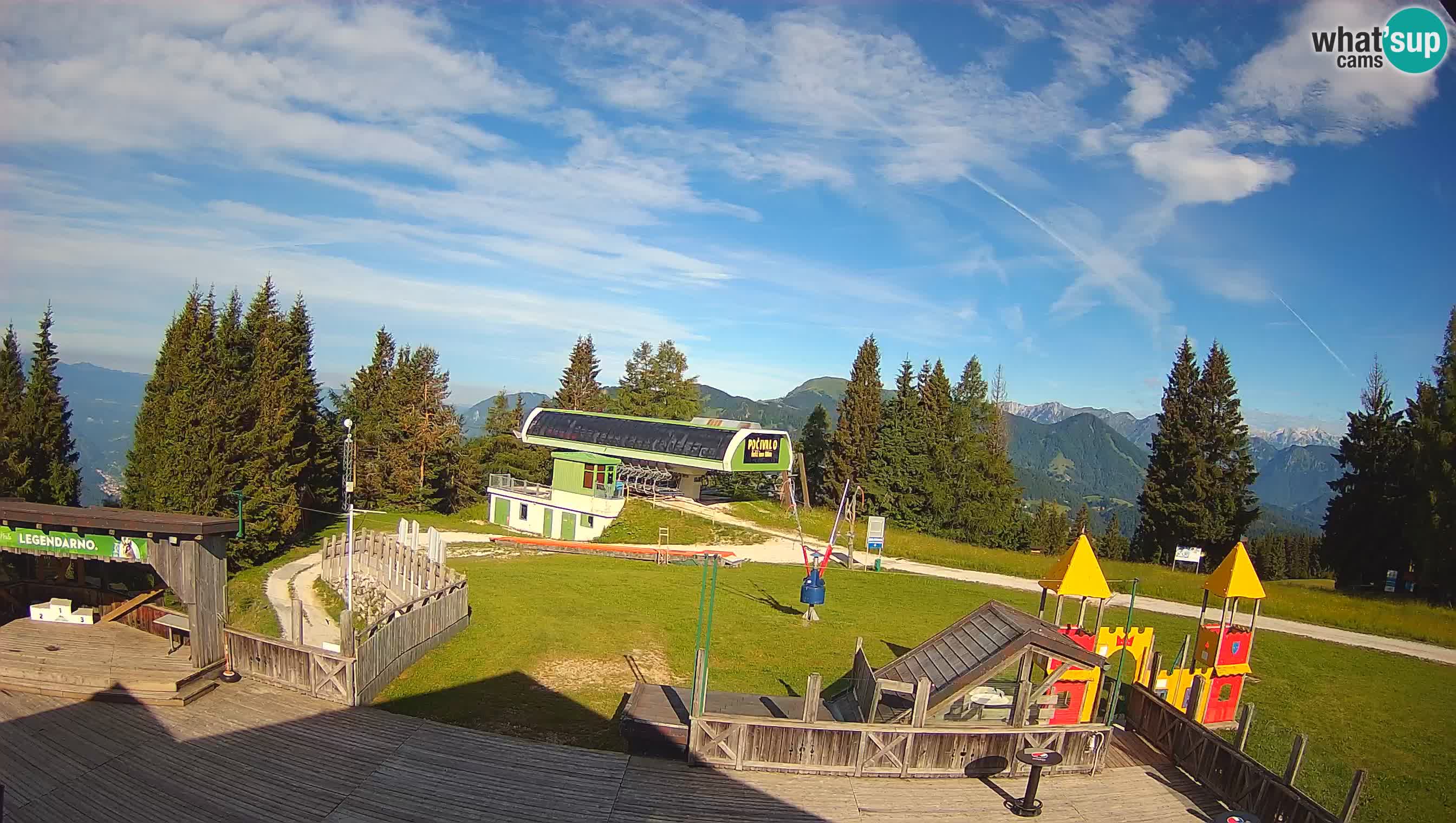 Cámara web Počivalo – Alpska Perla | Vista en vivo desde la estación de esquí Cerkno