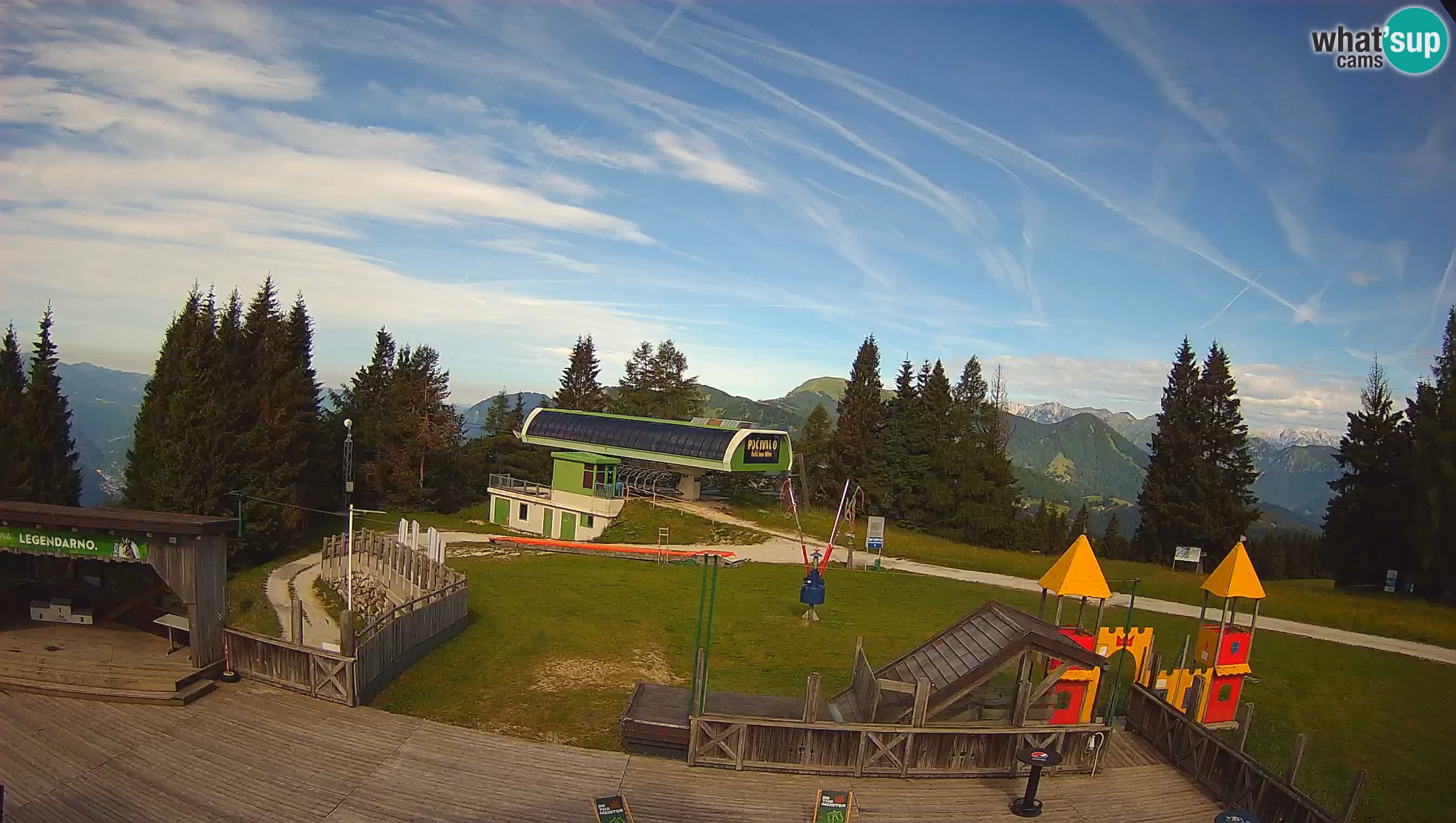 Cámara web Počivalo – Alpska Perla | Vista en vivo desde la estación de esquí Cerkno