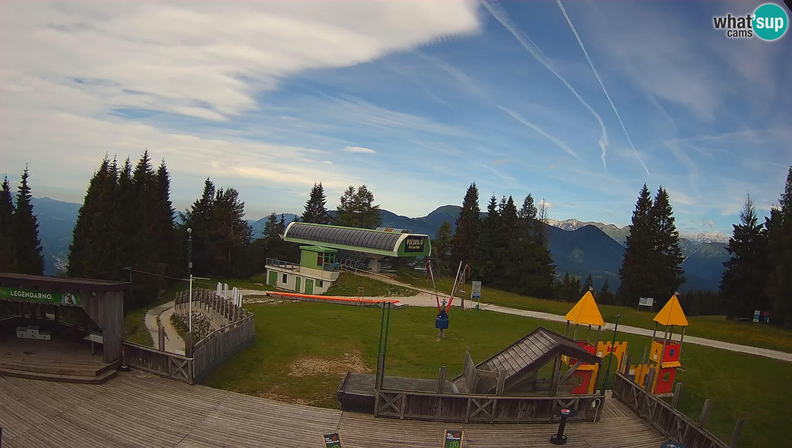 Cámara web Počivalo – Alpska Perla | Vista en vivo desde la estación de esquí Cerkno