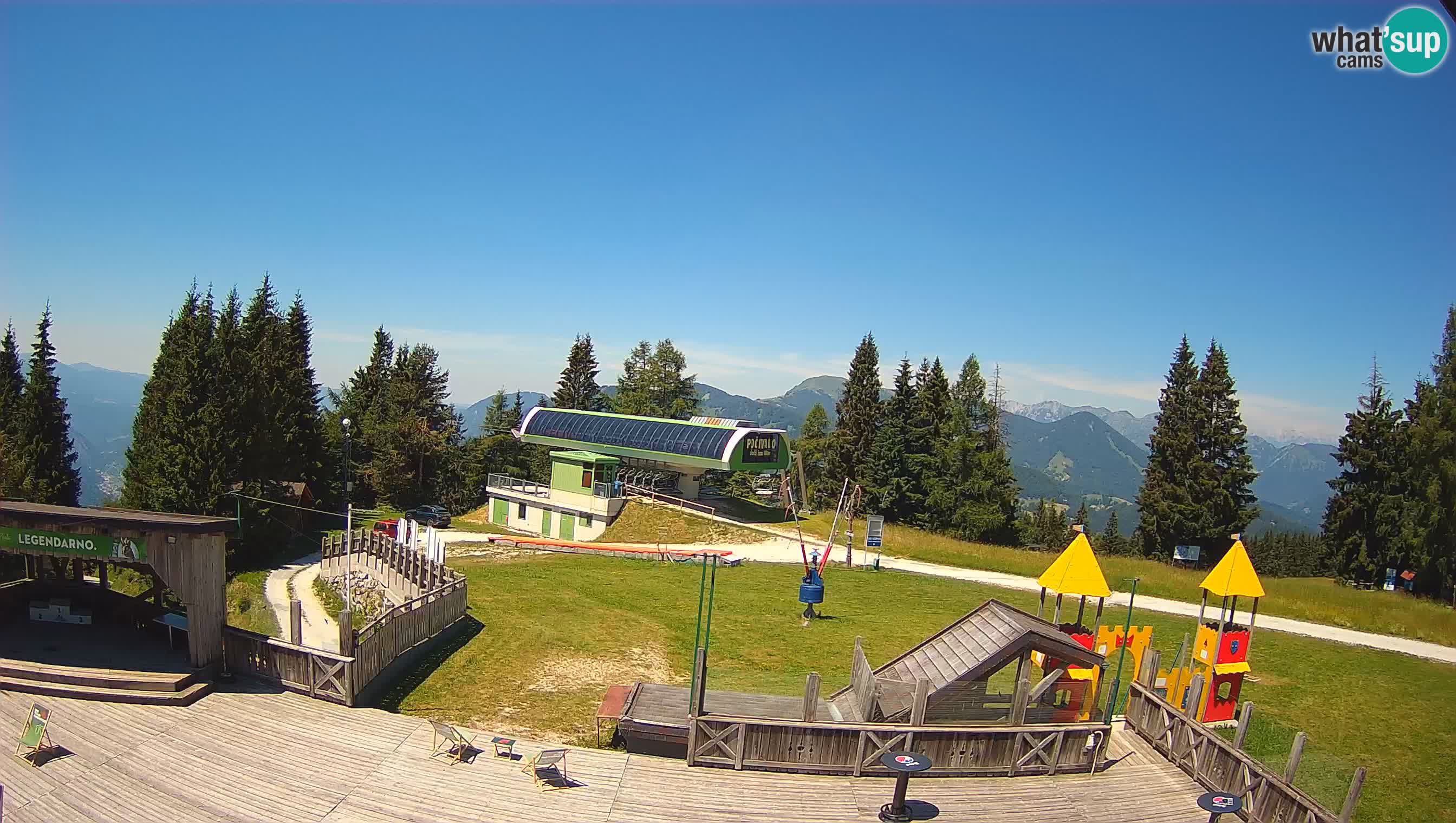 Web kamera Počivalo – Alpska Perla | Pogled uživo sa skijališta Cerkno