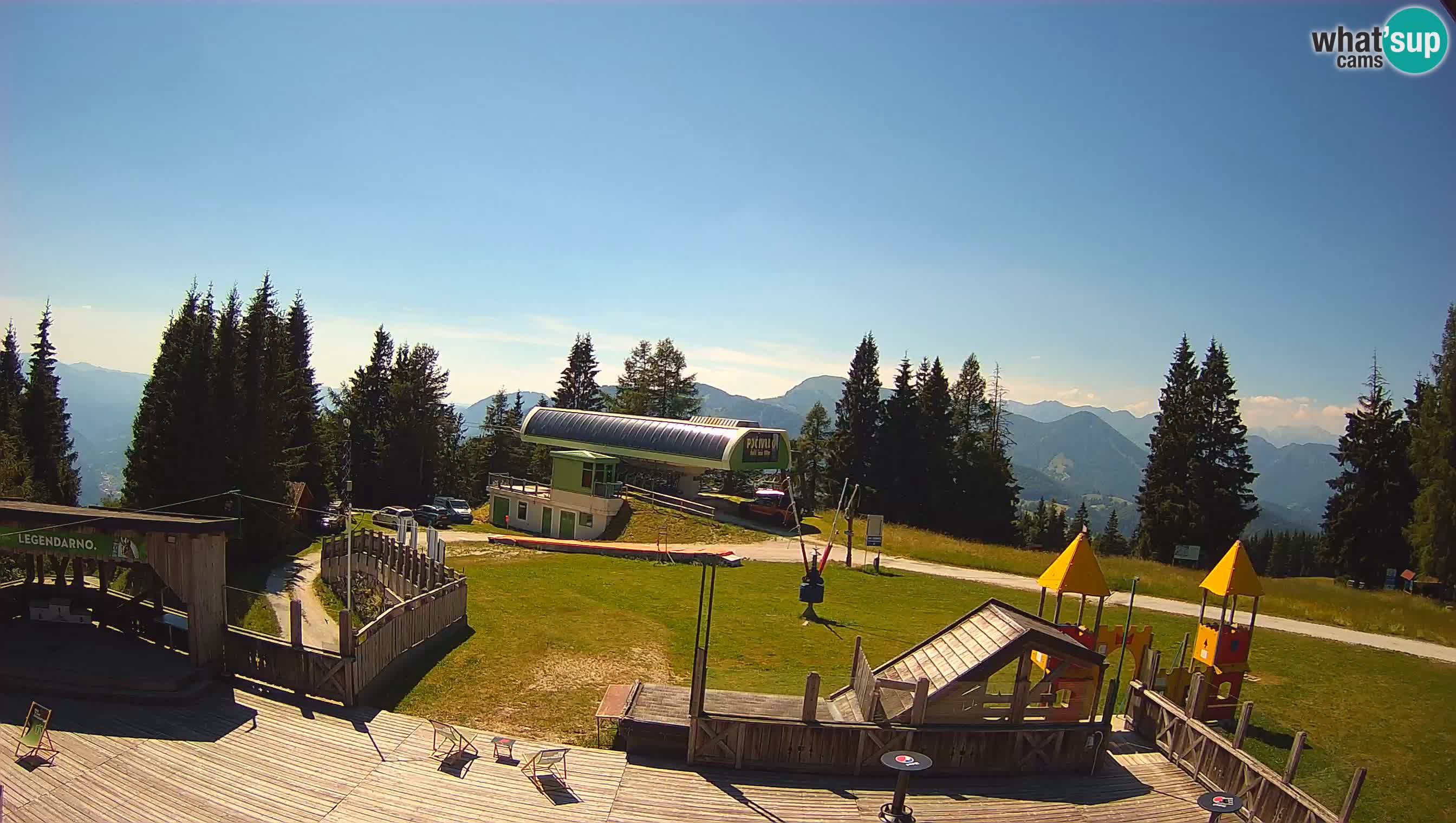 Cámara web Počivalo – Alpska Perla | Vista en vivo desde la estación de esquí Cerkno