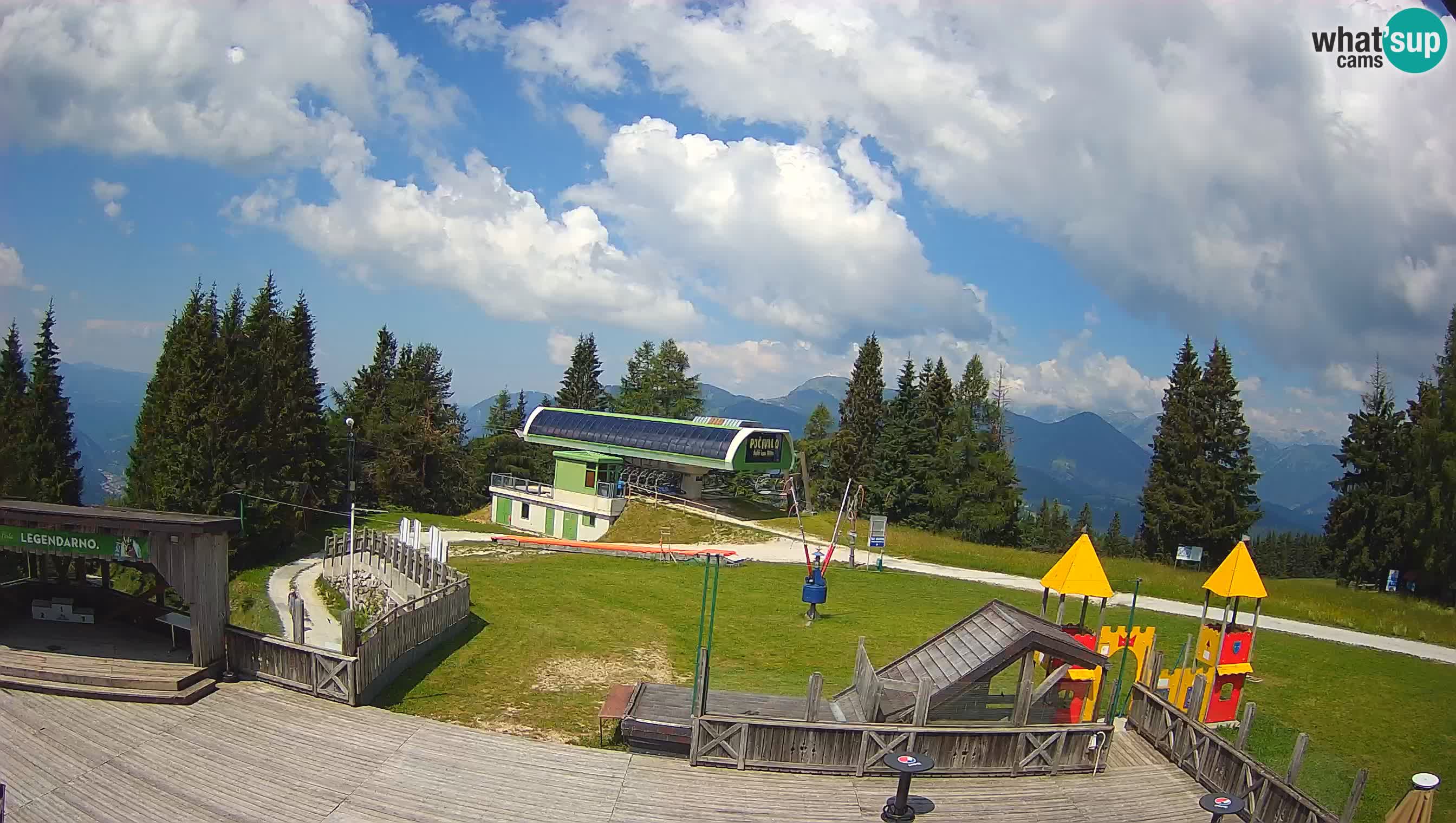 Web kamera Počivalo – Alpska Perla | Pogled uživo sa skijališta Cerkno