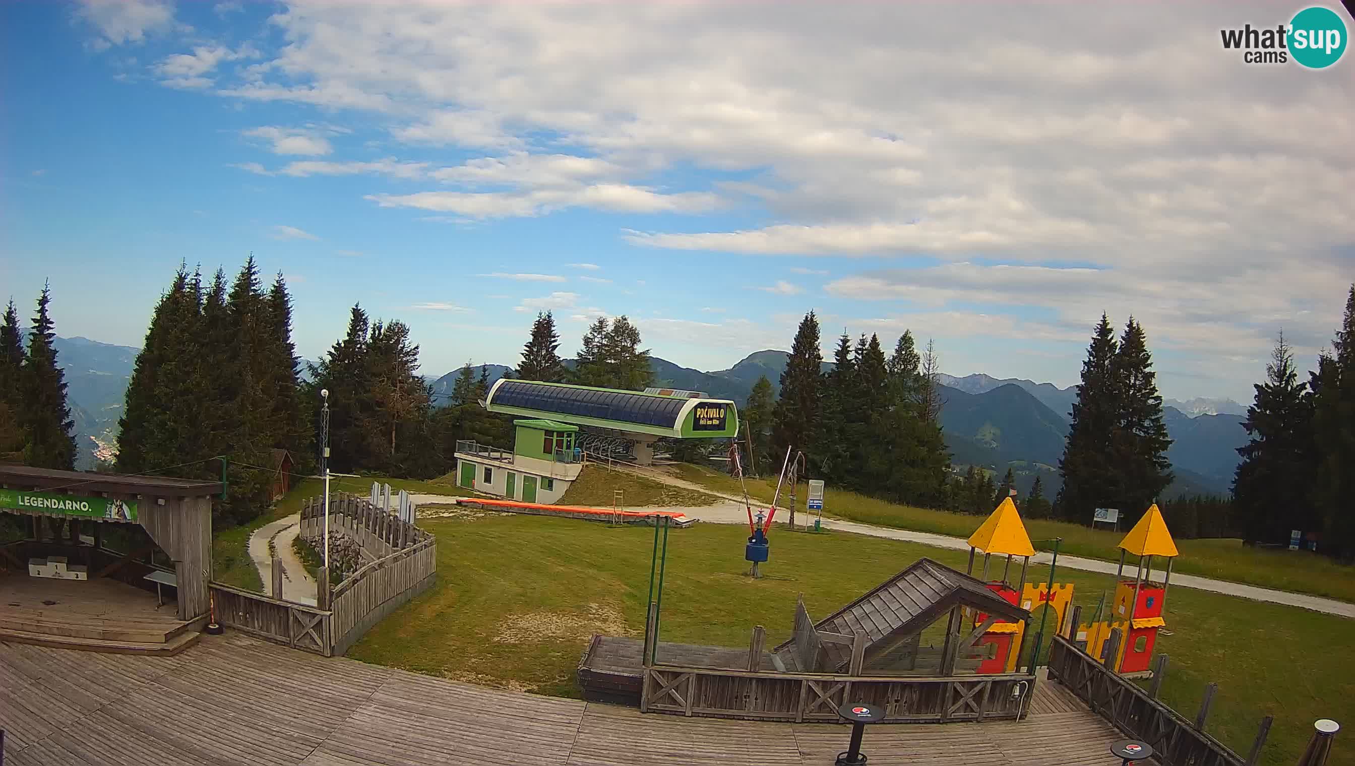 Web kamera Počivalo – Alpska Perla | Pogled uživo sa skijališta Cerkno