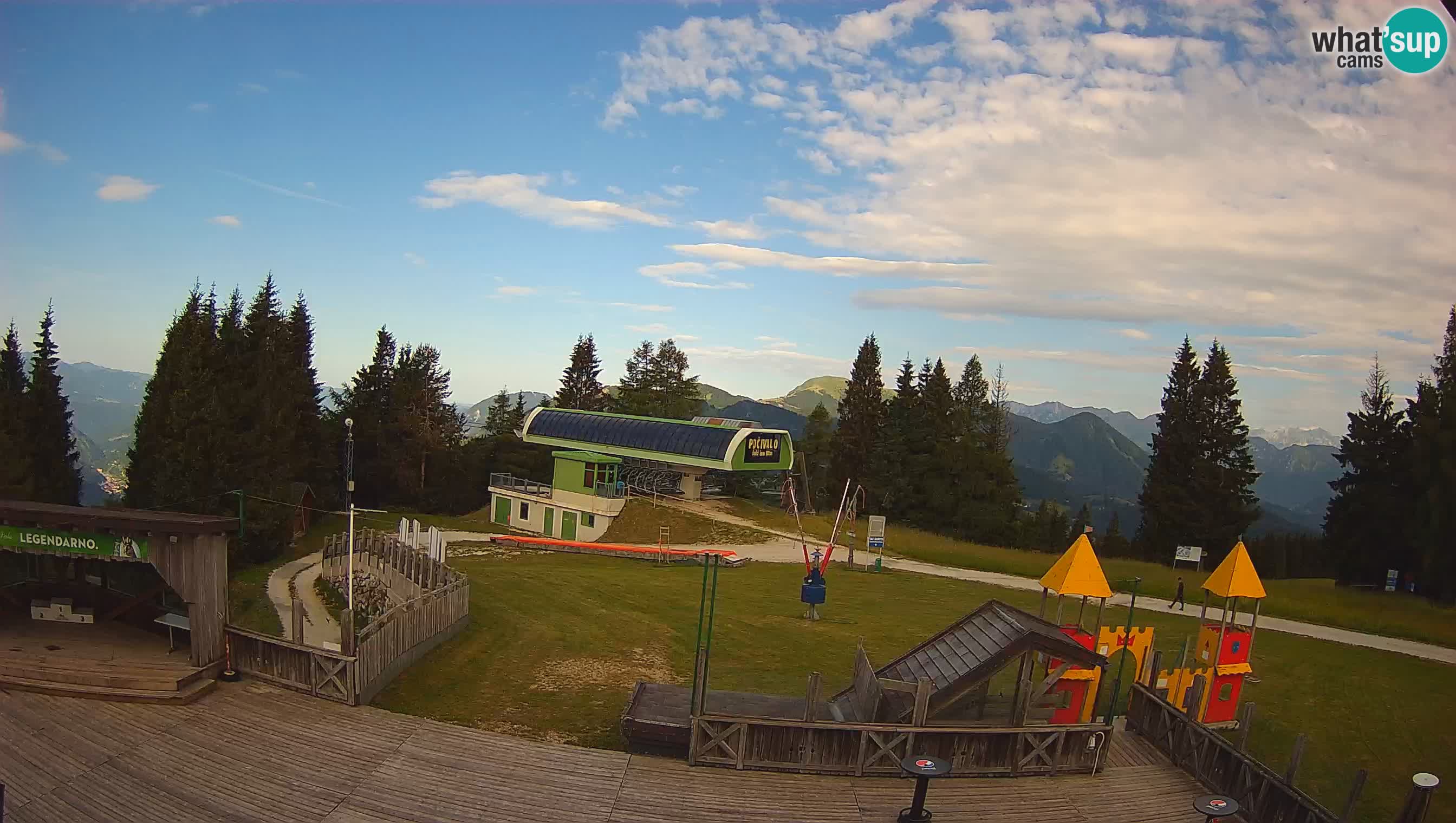 Webcam de la station de ski des Alpes slovènes à Cerkno Počivalo