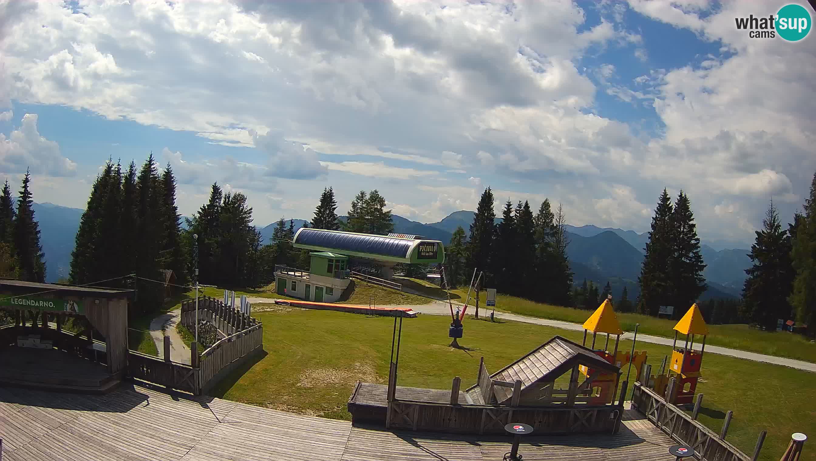 Webcam Počivalo – Alpska Perla | Live View from Cerkno Ski Resort