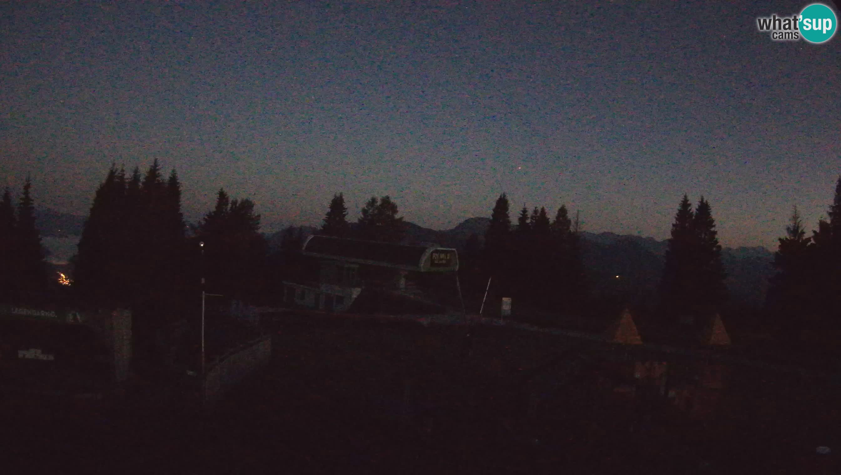 Spletna kamera Počivalo – Alpska Perla | Pogled v živo iz smučišča Cerkno