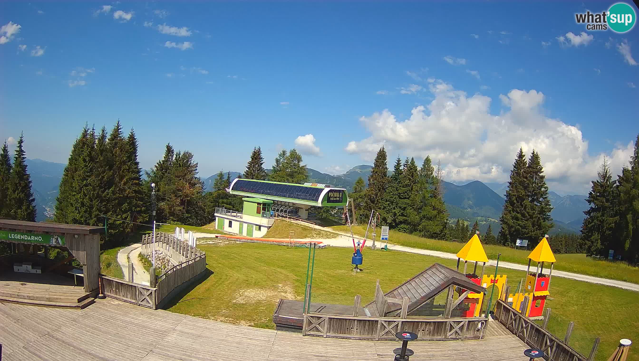 Cámara web Počivalo – Alpska Perla | Vista en vivo desde la estación de esquí Cerkno