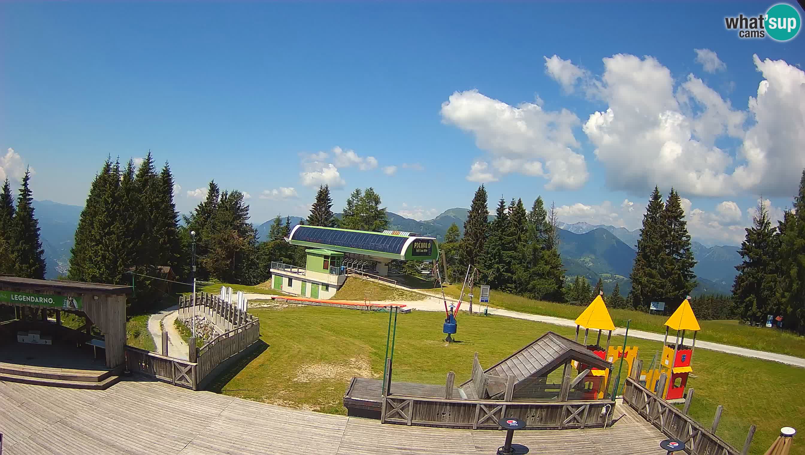 Webcam Počivalo – Alpska Perla | Vista live dalla stazione sciistica di Cerkno
