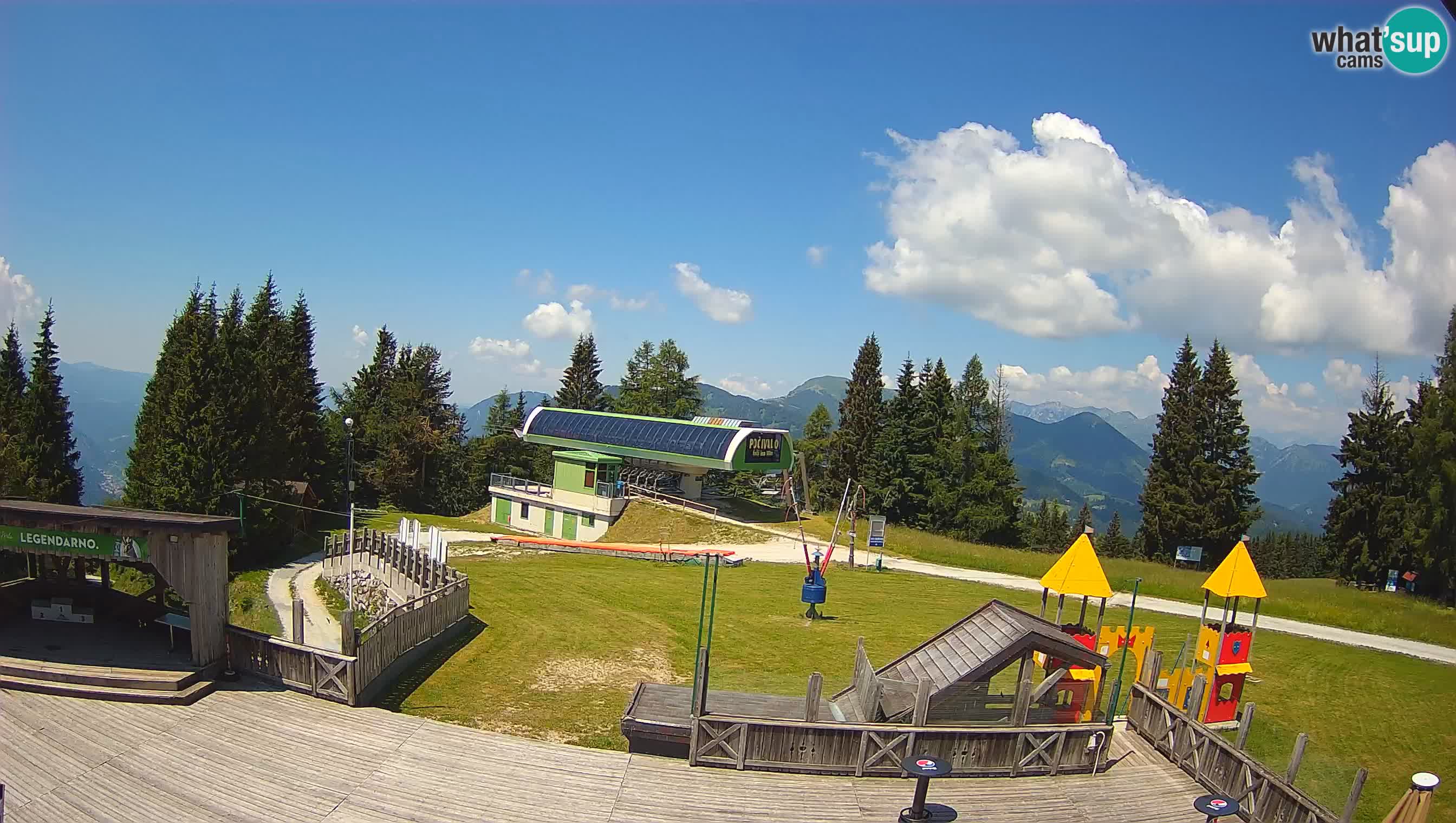 Cámara web Počivalo – Alpska Perla | Vista en vivo desde la estación de esquí Cerkno