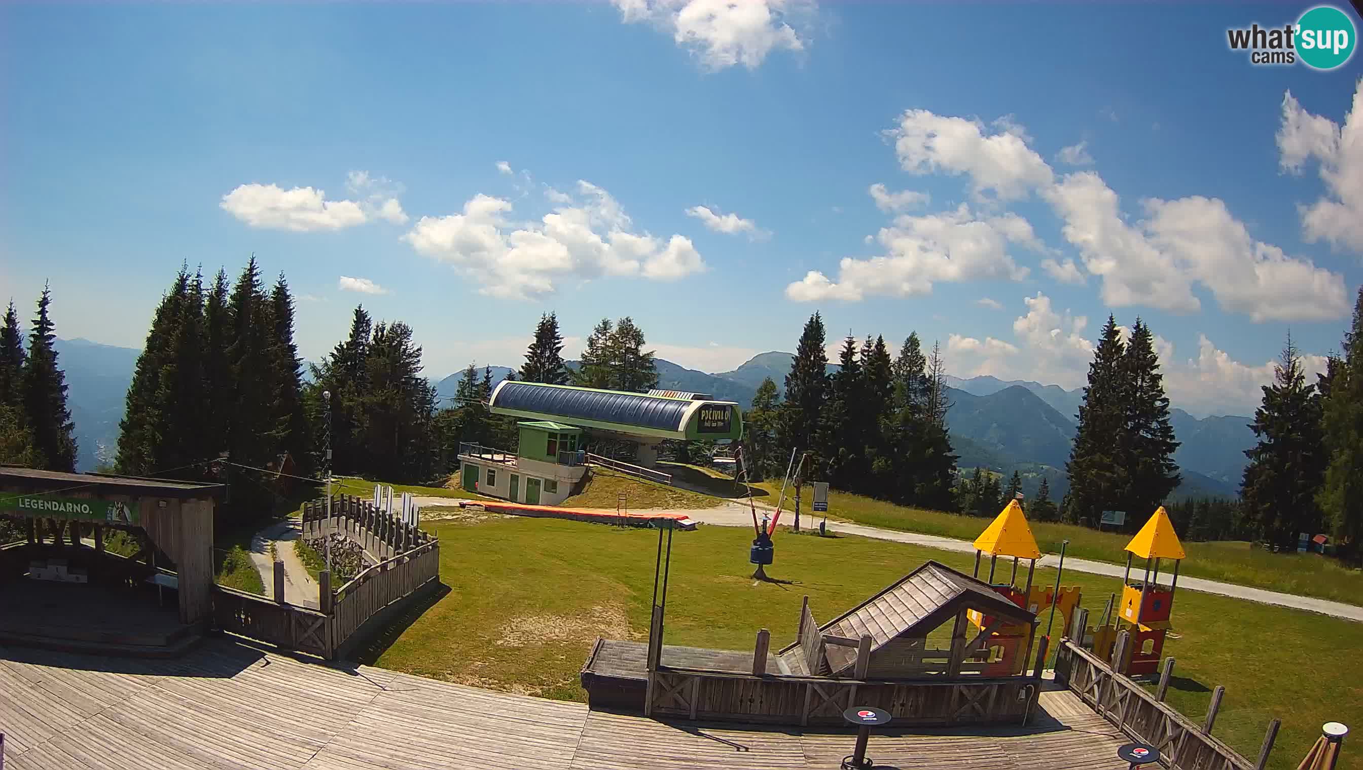 Webcam Počivalo – Alpska Perla | Live View from Cerkno Ski Resort