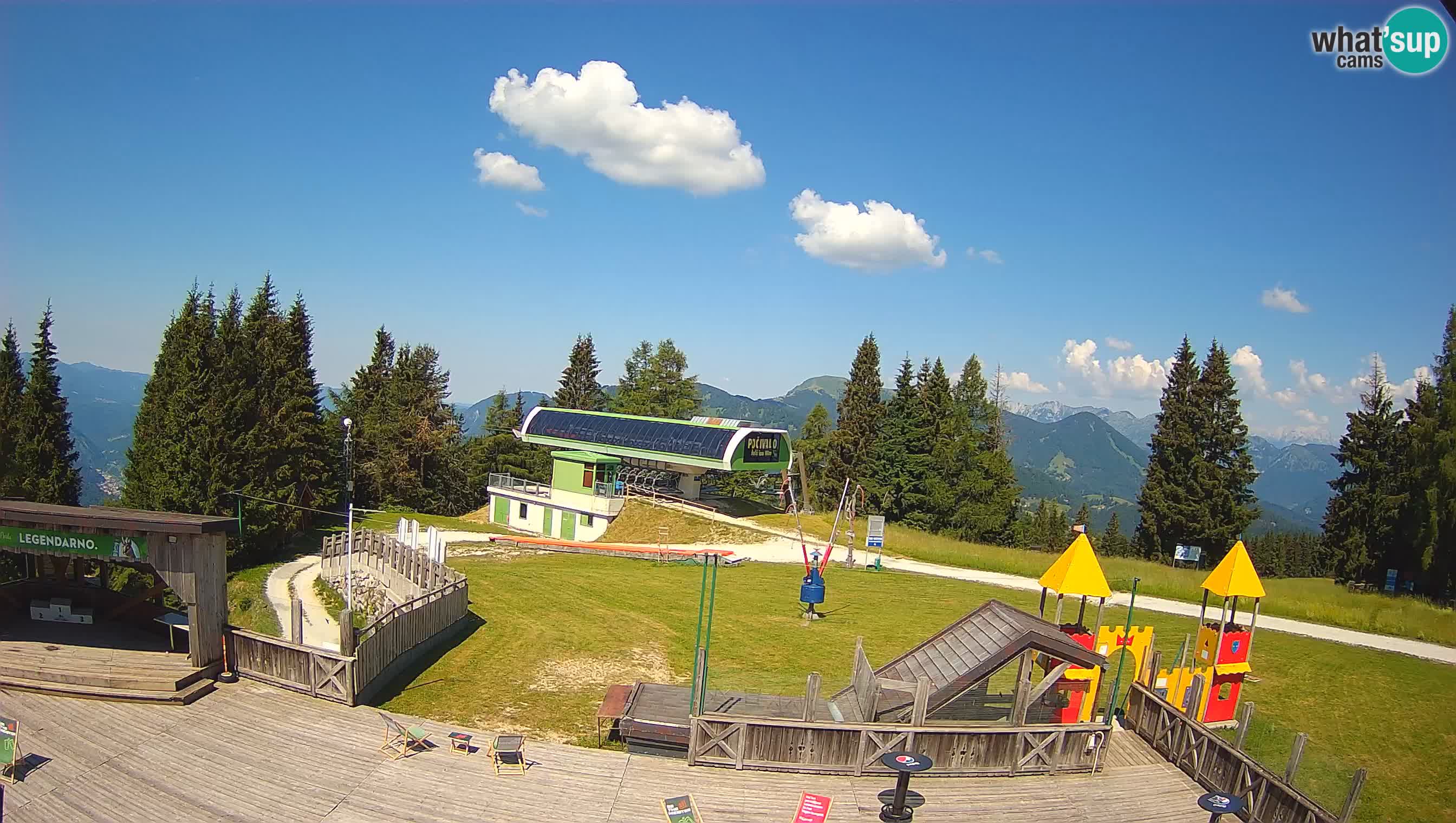 Web kamera Počivalo – Alpska Perla | Pogled uživo sa skijališta Cerkno